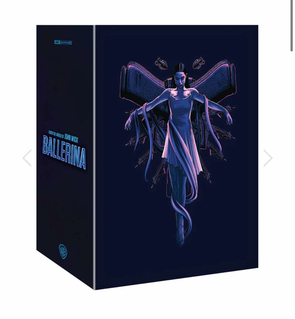 ME#90] From the World of John Wick: Ballerina Steelbook (One Click)