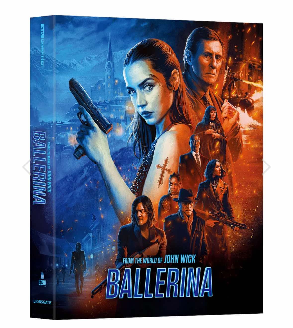 [ME#90] From the World of John Wick: Ballerina Steelbook (Double Lenticular Full Slip B)