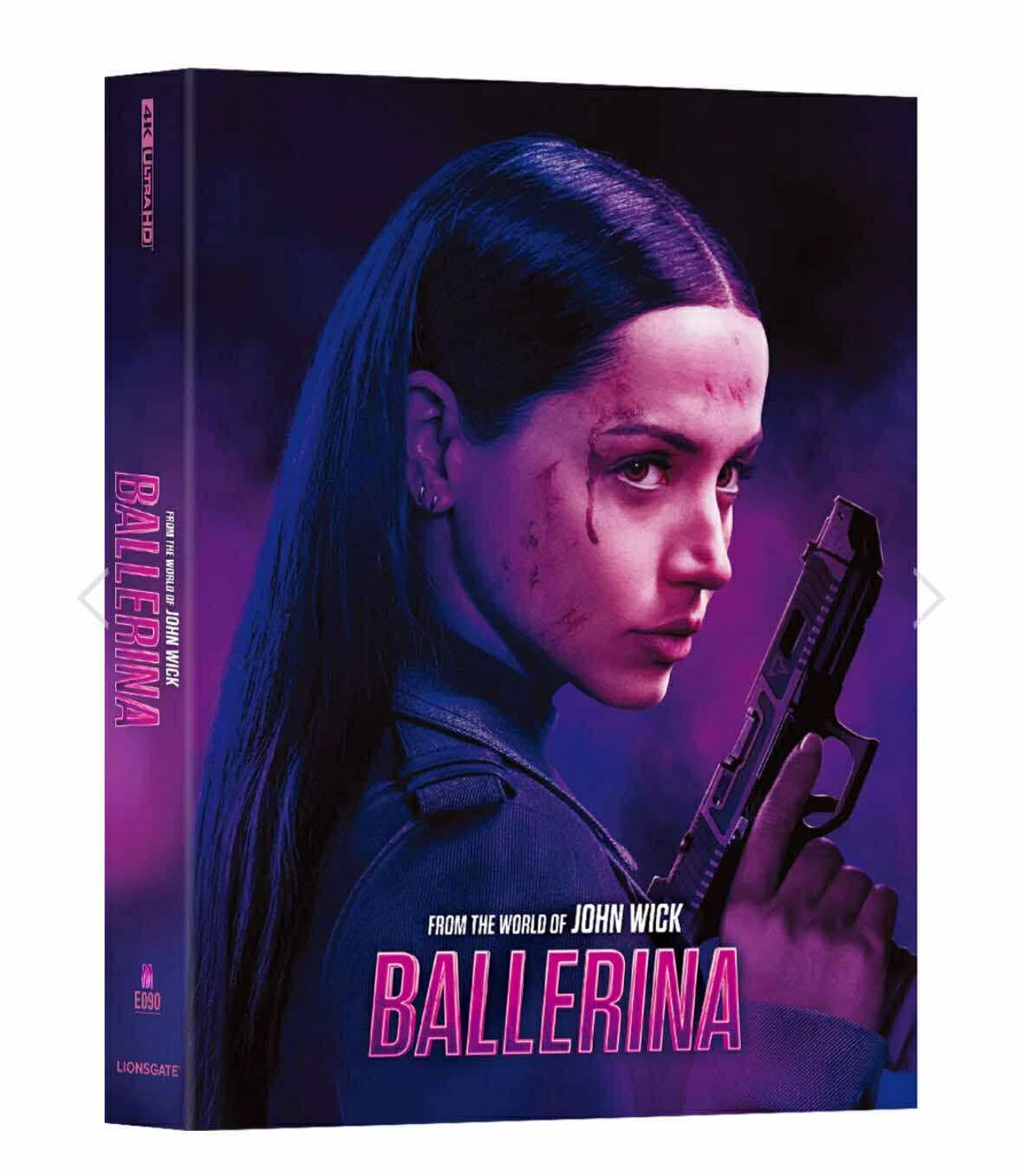 [ME#90] From the World of John Wick: Ballerina Steelbook (Full Slip)