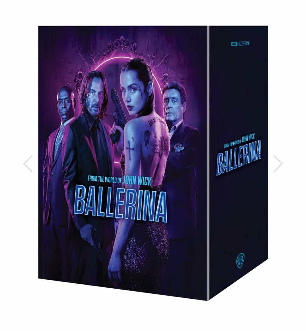 ME#90] From the World of John Wick: Ballerina Steelbook (One Click)