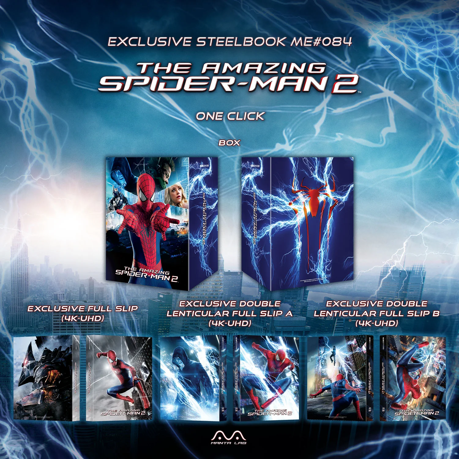 ME#84] The Amazing Spider-Man 2 Steelbook (One Click)
