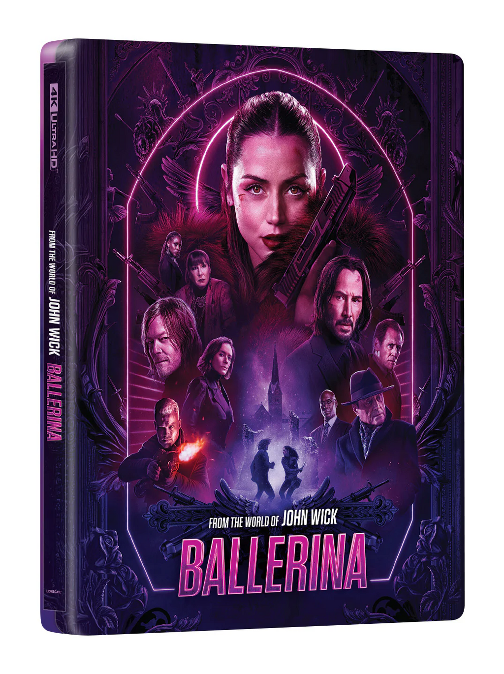 [ME#90] From the World of John Wick: Ballerina Steelbook (Double Lenticular Full Slip B)