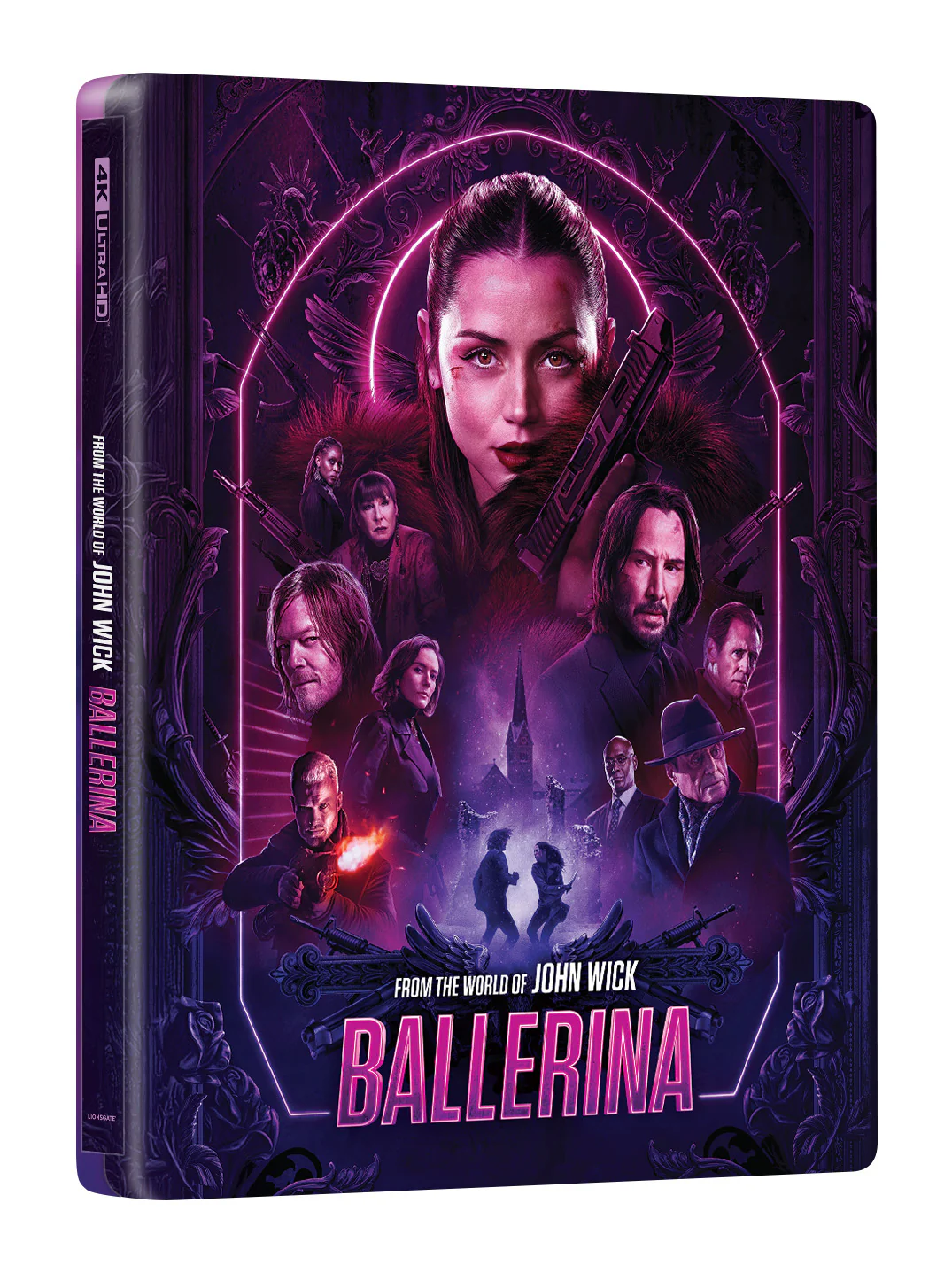 [ME#90] From the World of John Wick: Ballerina Steelbook (Double Lenticular Full Slip B)