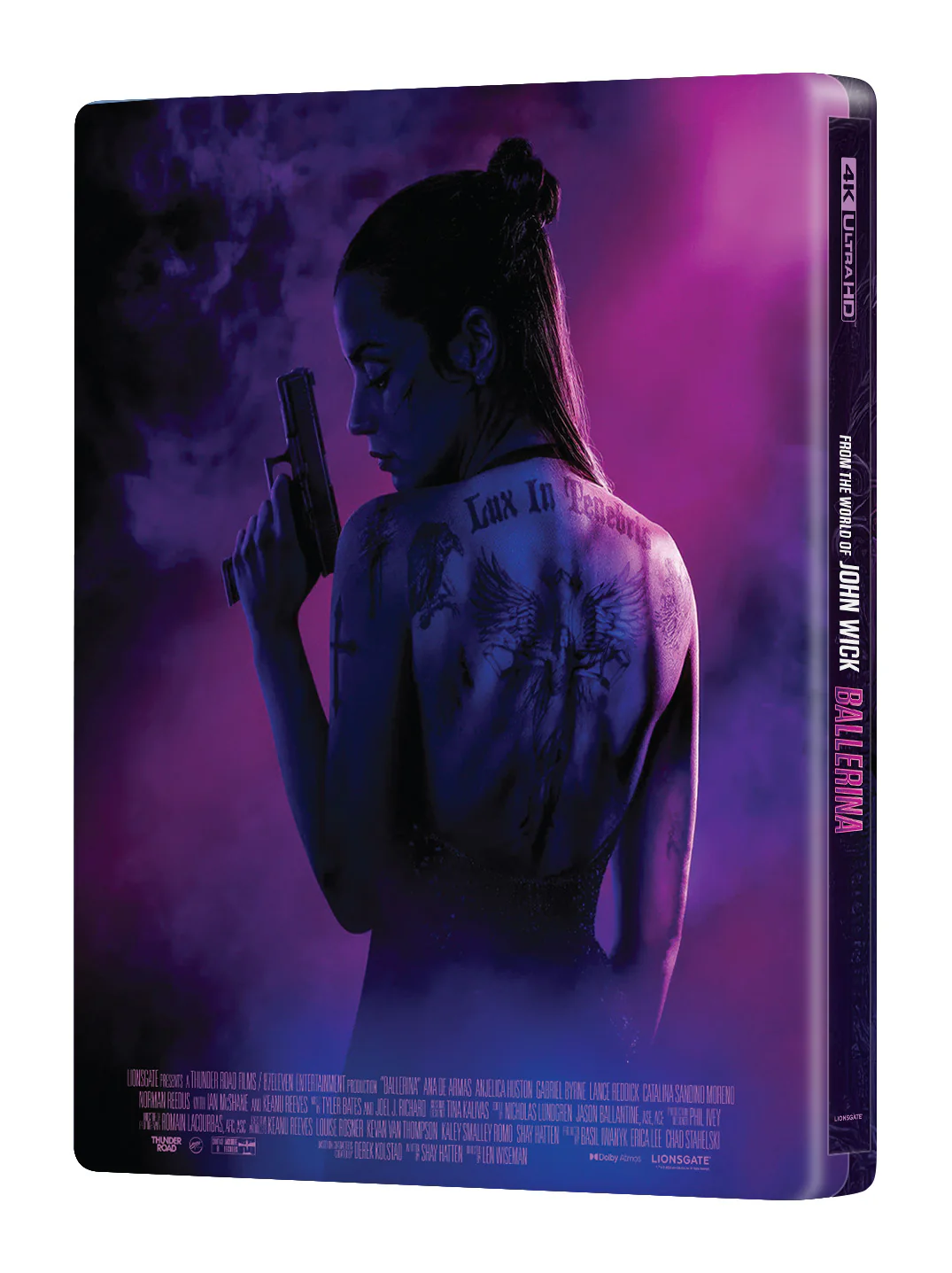 [ME#90] From the World of John Wick: Ballerina Steelbook (Double Lenticular Full Slip B)
