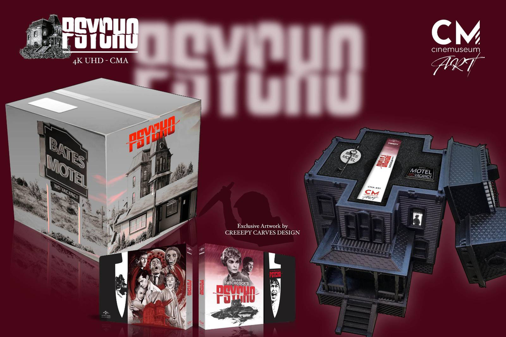 Cinemusem- Psycho with replica Motel Boxset