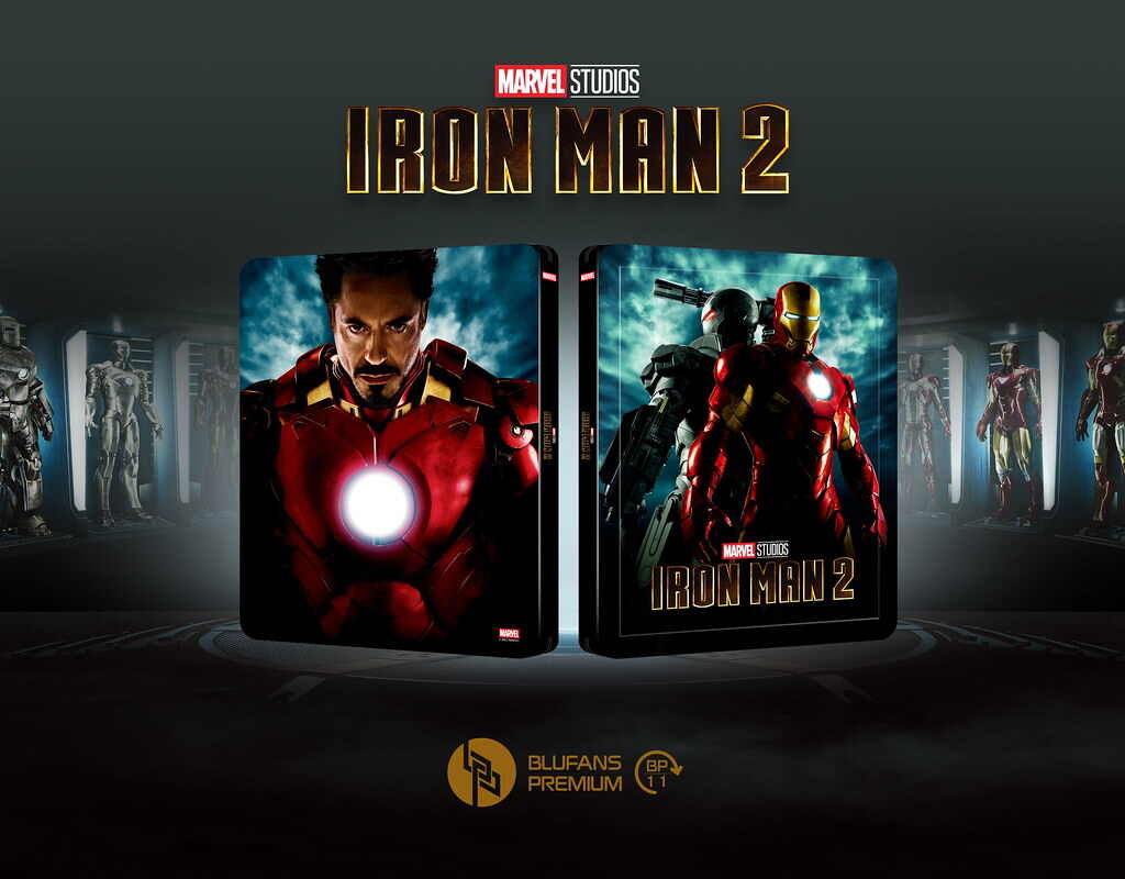 Blufans- Iron Man Trilogy Complete Set