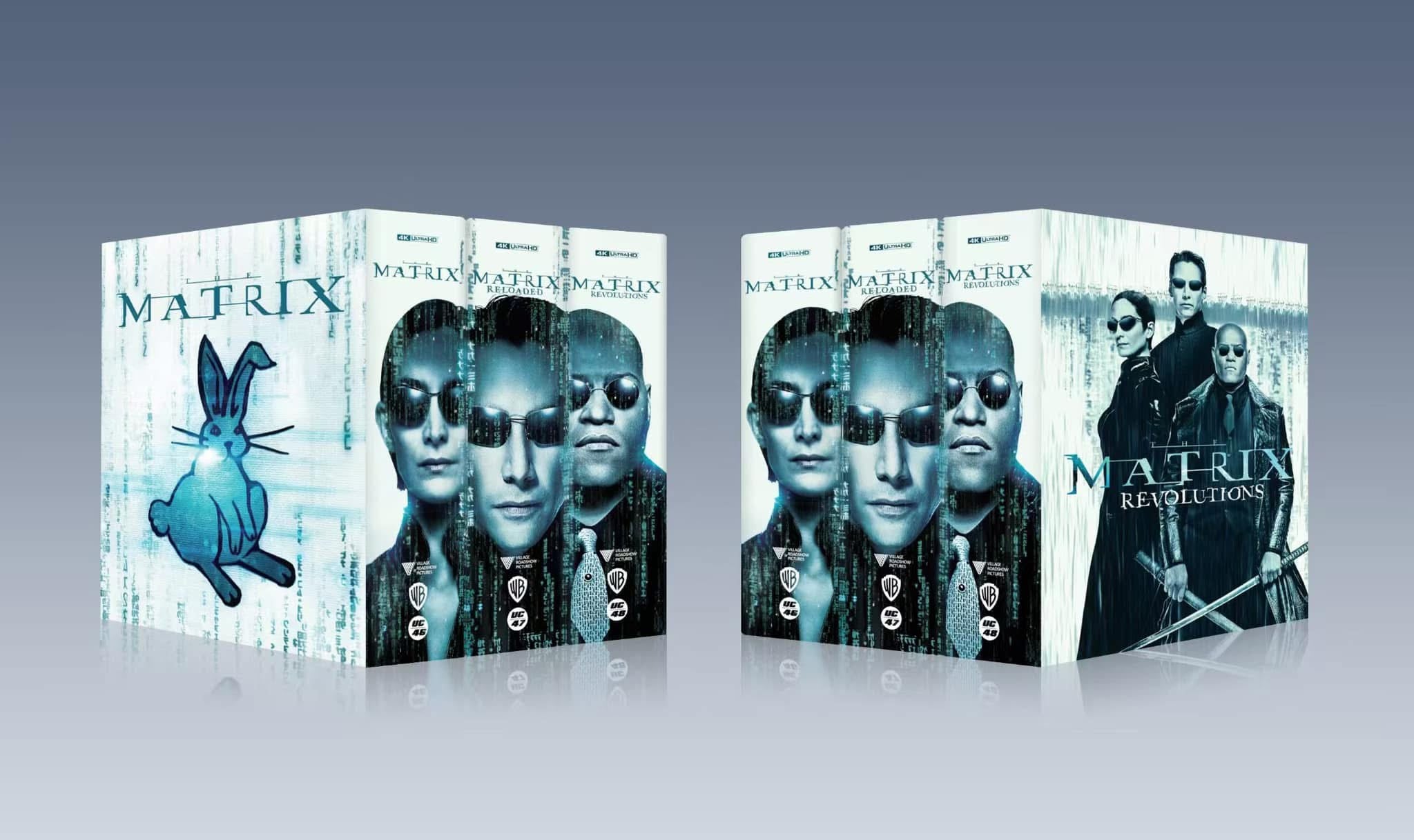 UHD Club The Matrix Trilogy - Limited Edition Wooden Boxsets 4K UHD