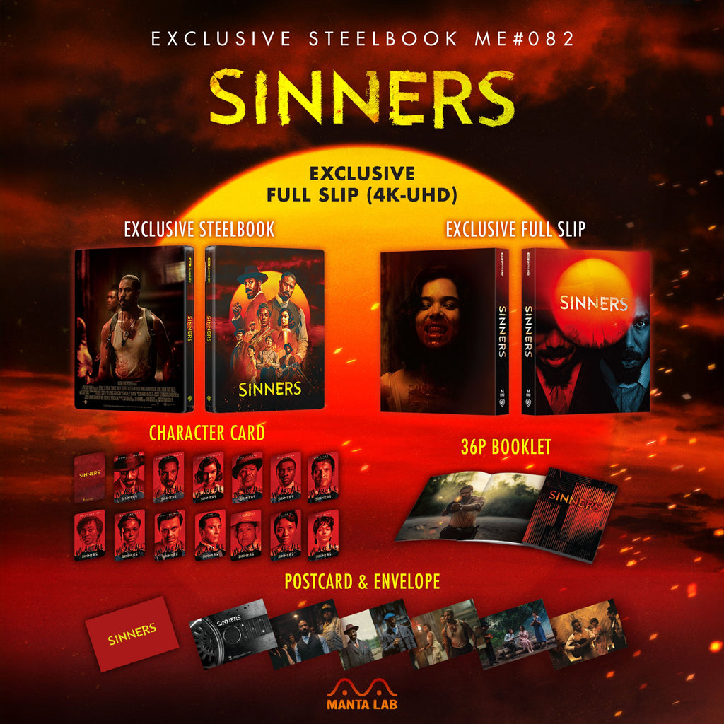 Manta Lab ME#82] Sinners Steelbook (Full Slip)