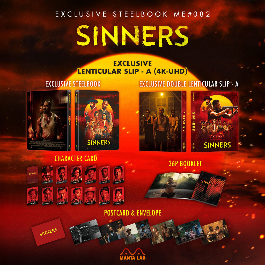 Manta Lab [ME#82] Sinners Steelbook (Double Lenticular Full Slip-A)