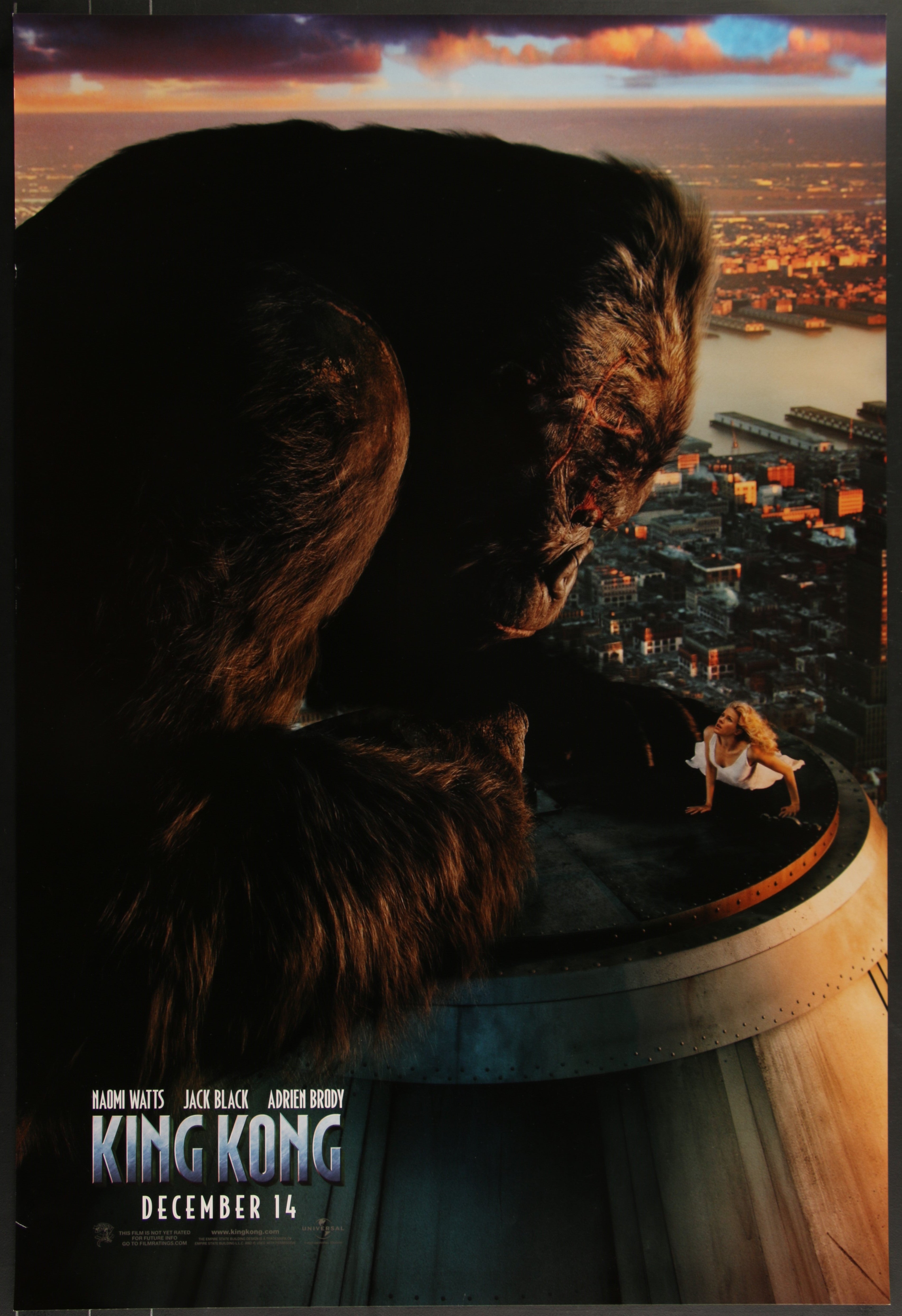 King Kong (2005) Original US One Sheet Movie Poster