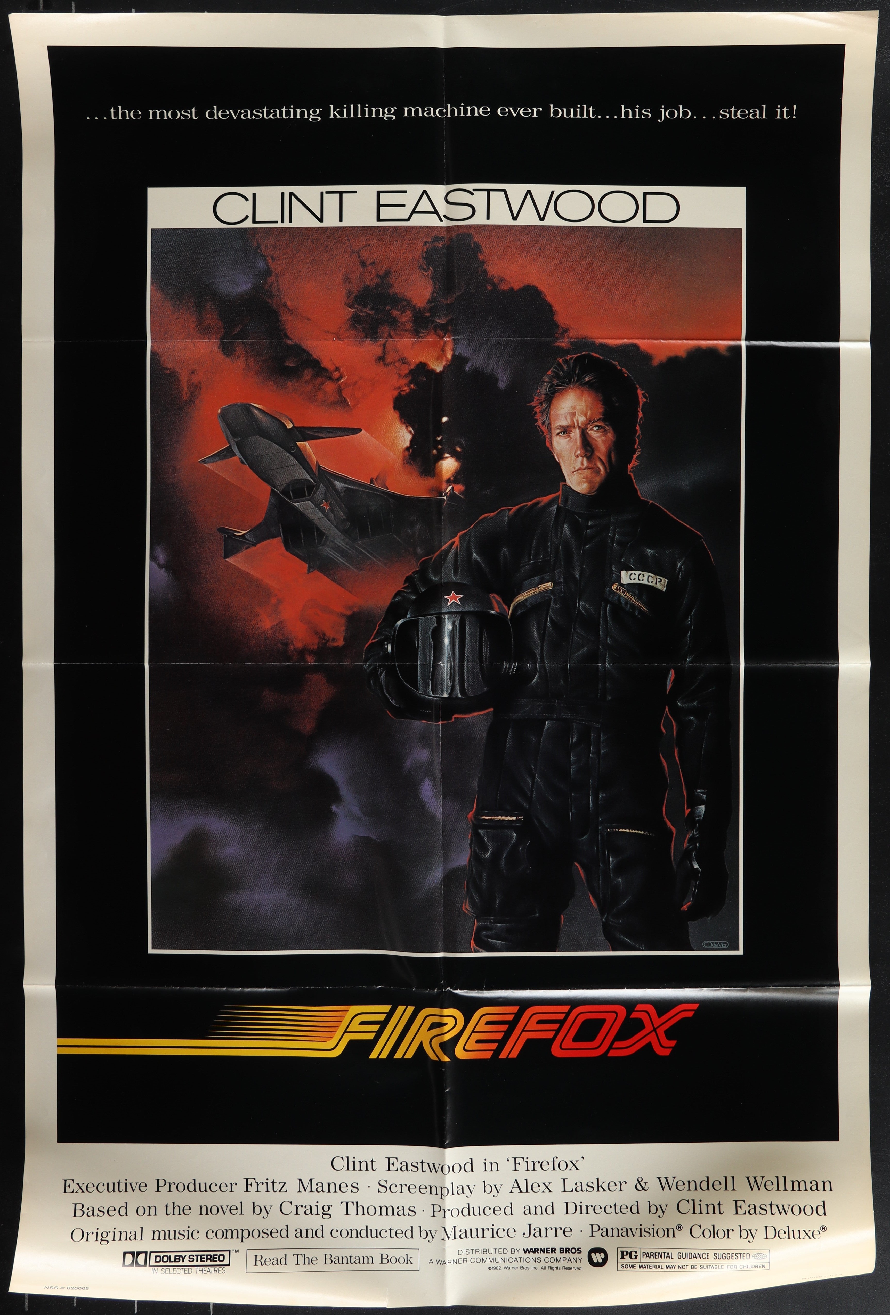 Firefox (1982) Original US One Sheet Movie Poster