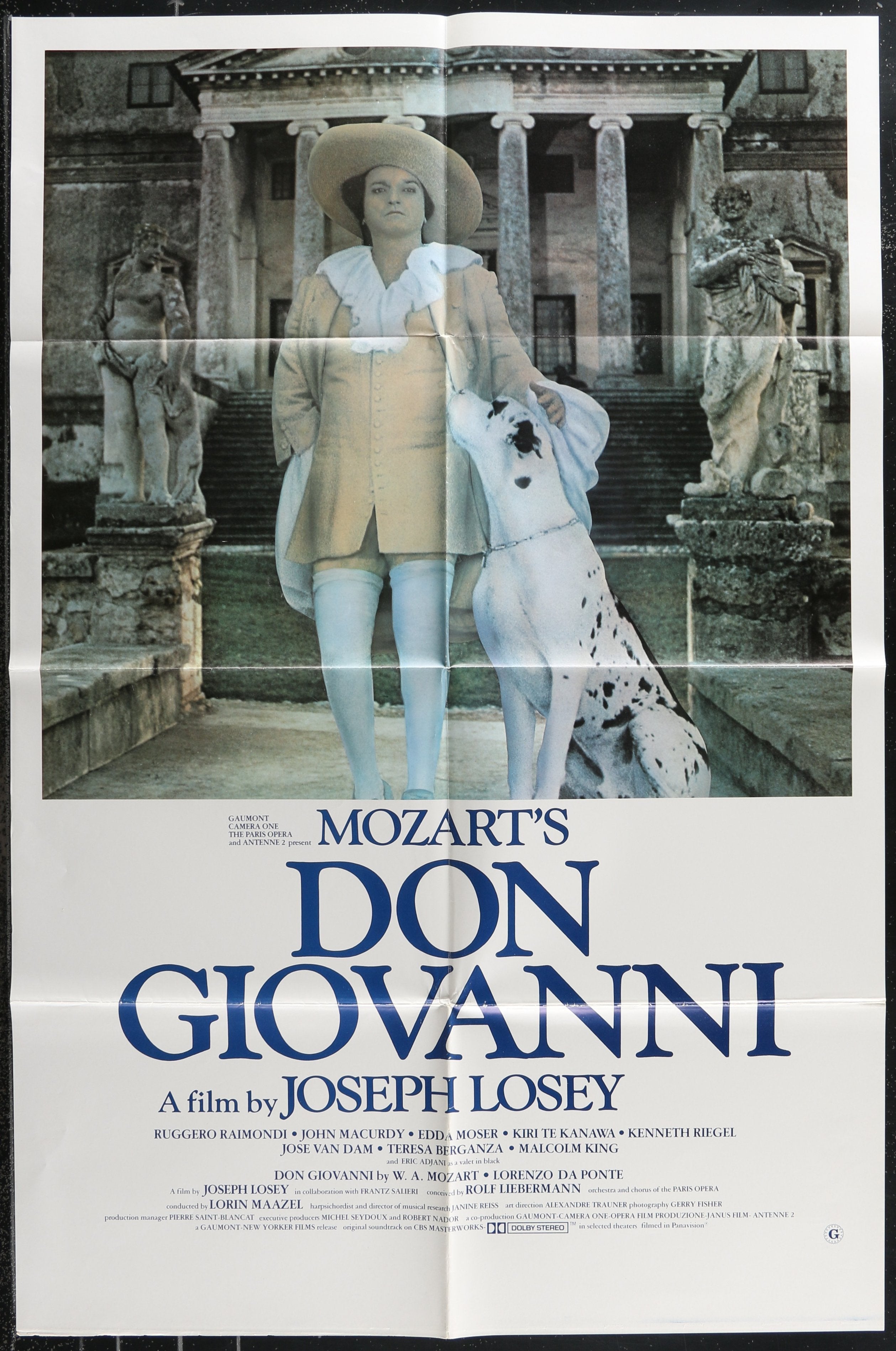 Don Giovanni (1989) Original US One Sheet Movie Poster