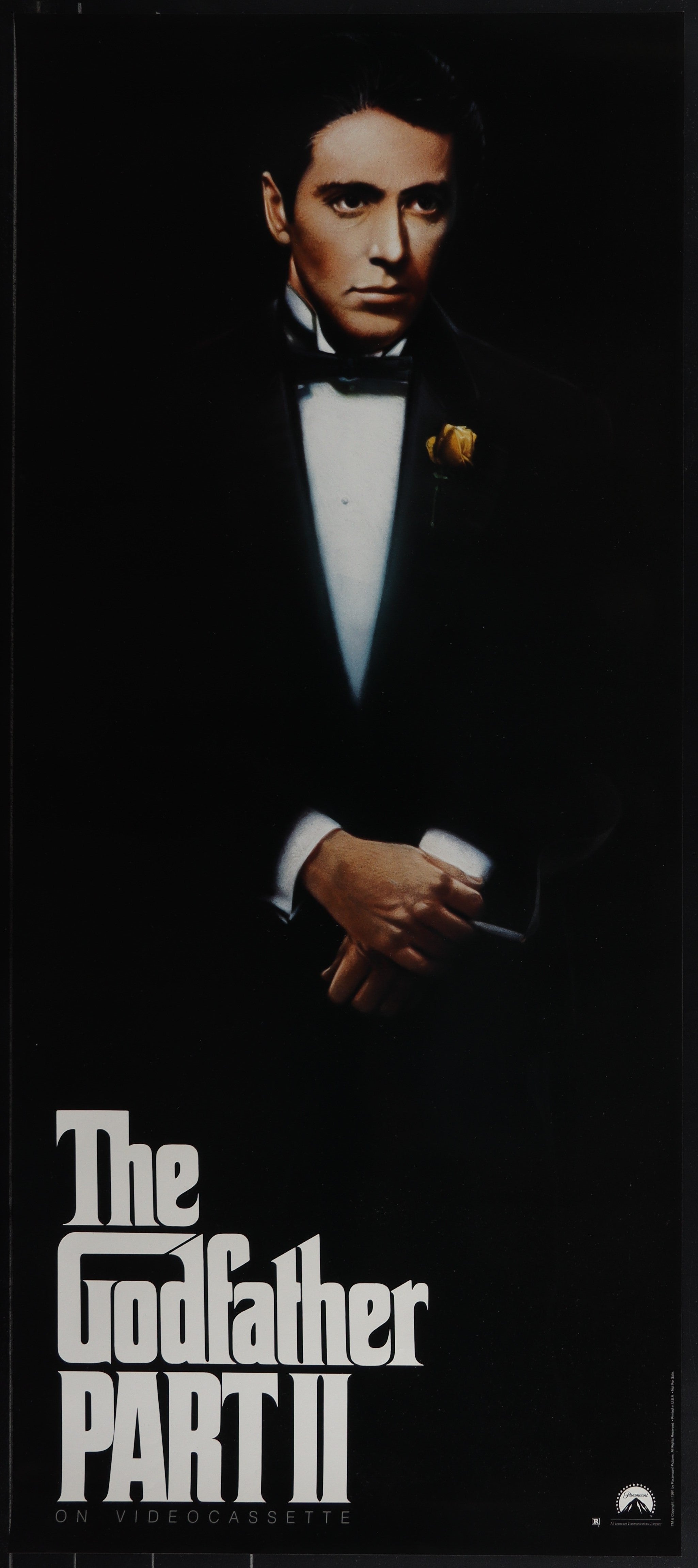 The Godfather Part II (1991 RR) Original US Video Poster