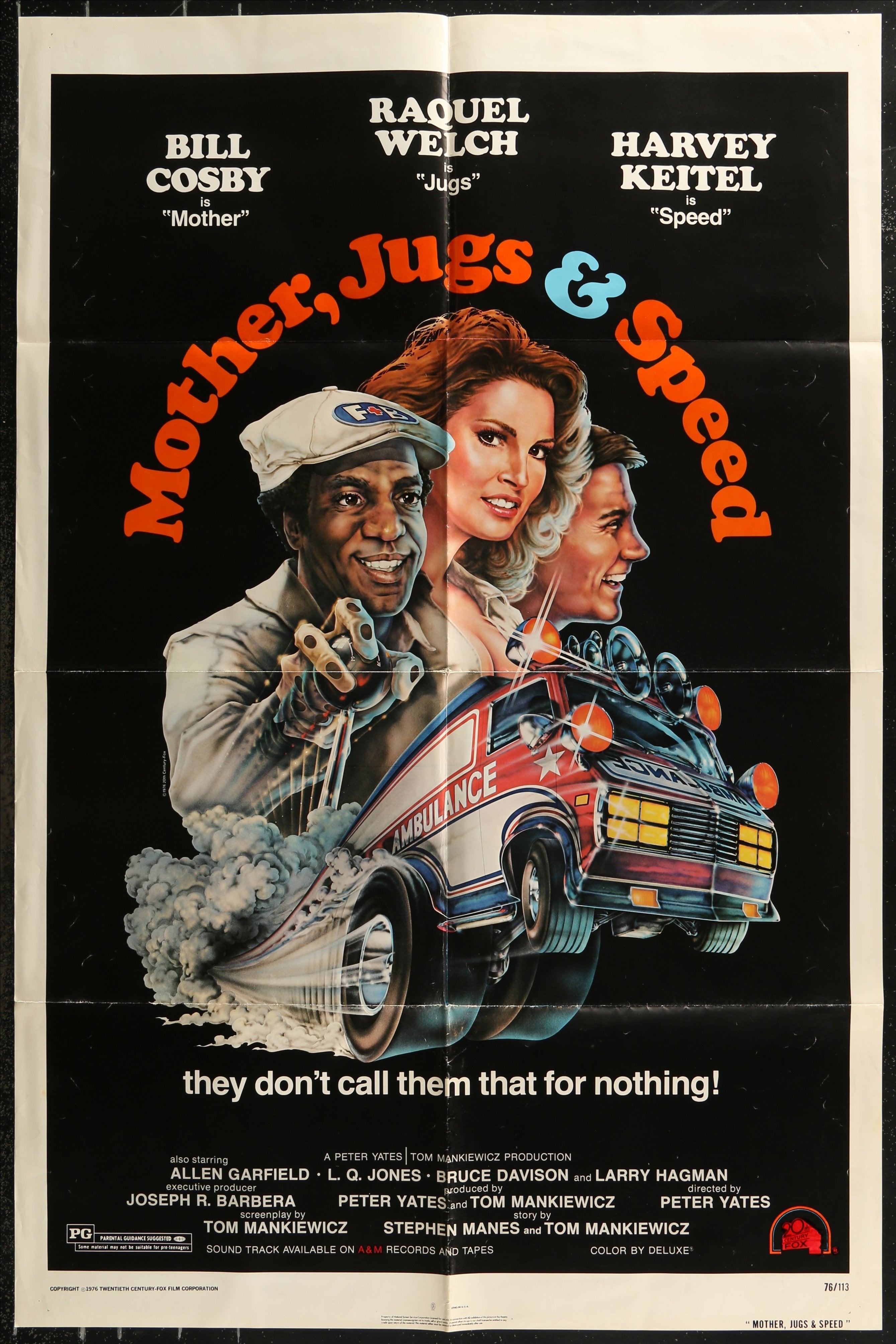 Mother, Jugs & Speed (1976) Original US One Sheet Movie Poster