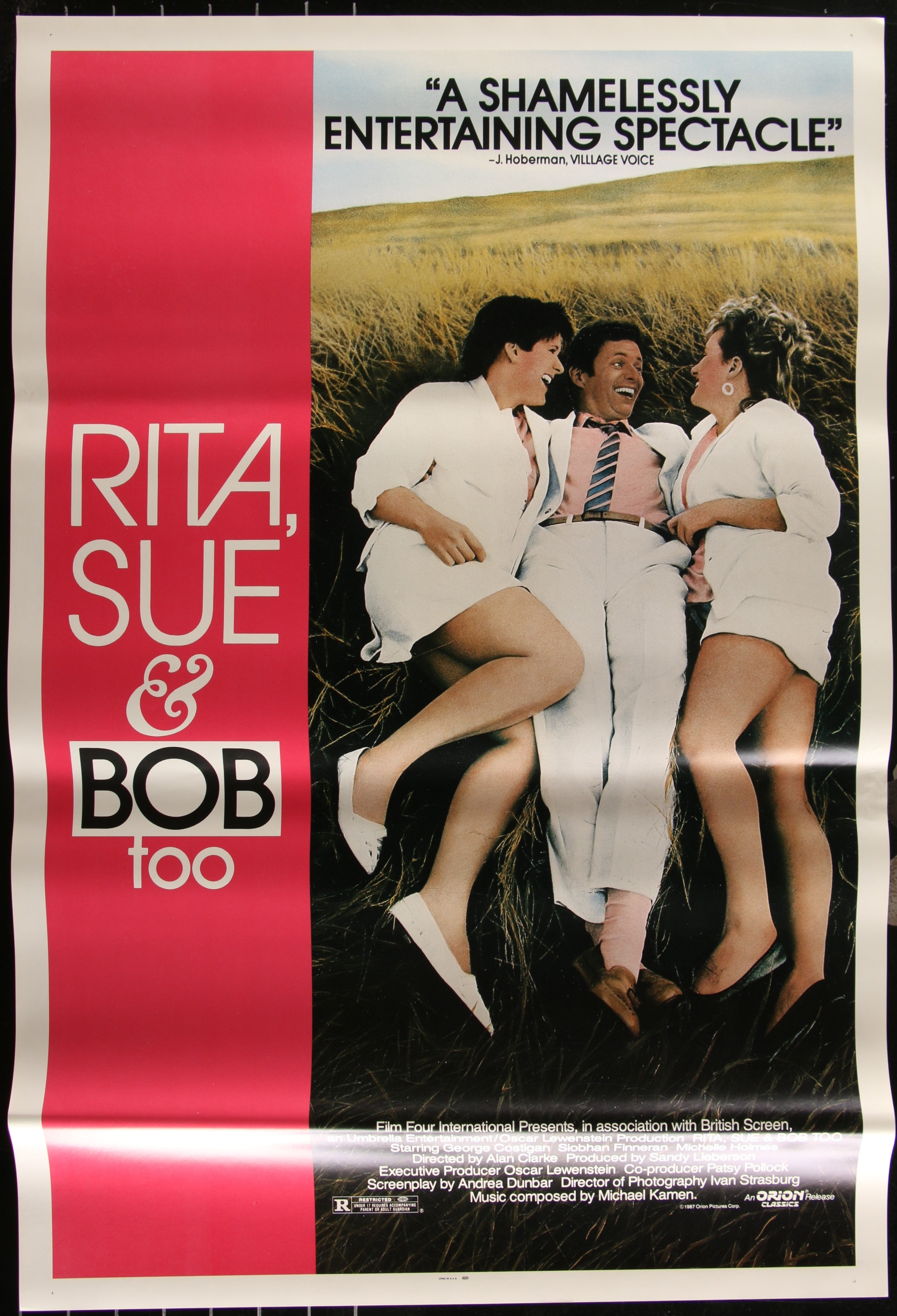 Rita, Sue And Bob Too (1987) Original US One Sheet Movie Poster