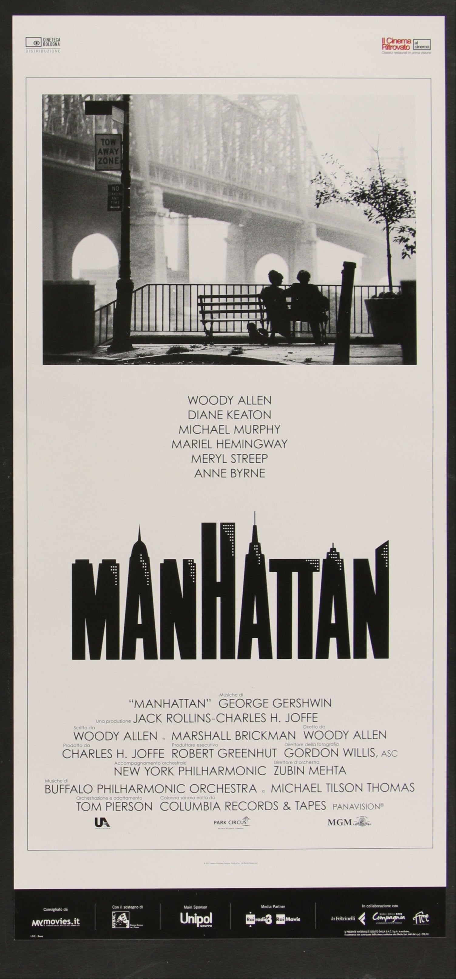 Manhattan (2017 RR) Original Italian Locandina Movie Poster