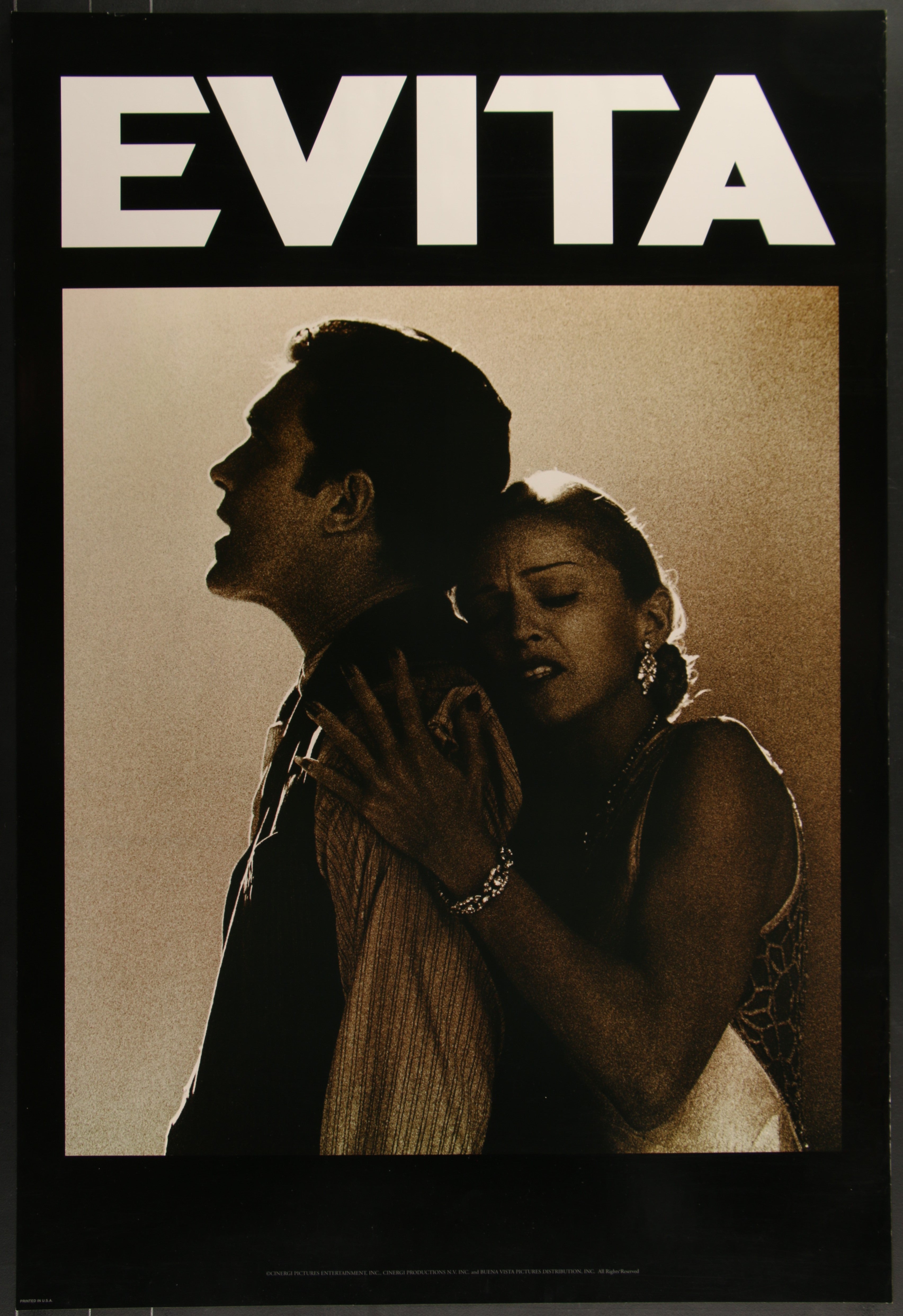Evita (1996) Original US One Sheet Movie Poster