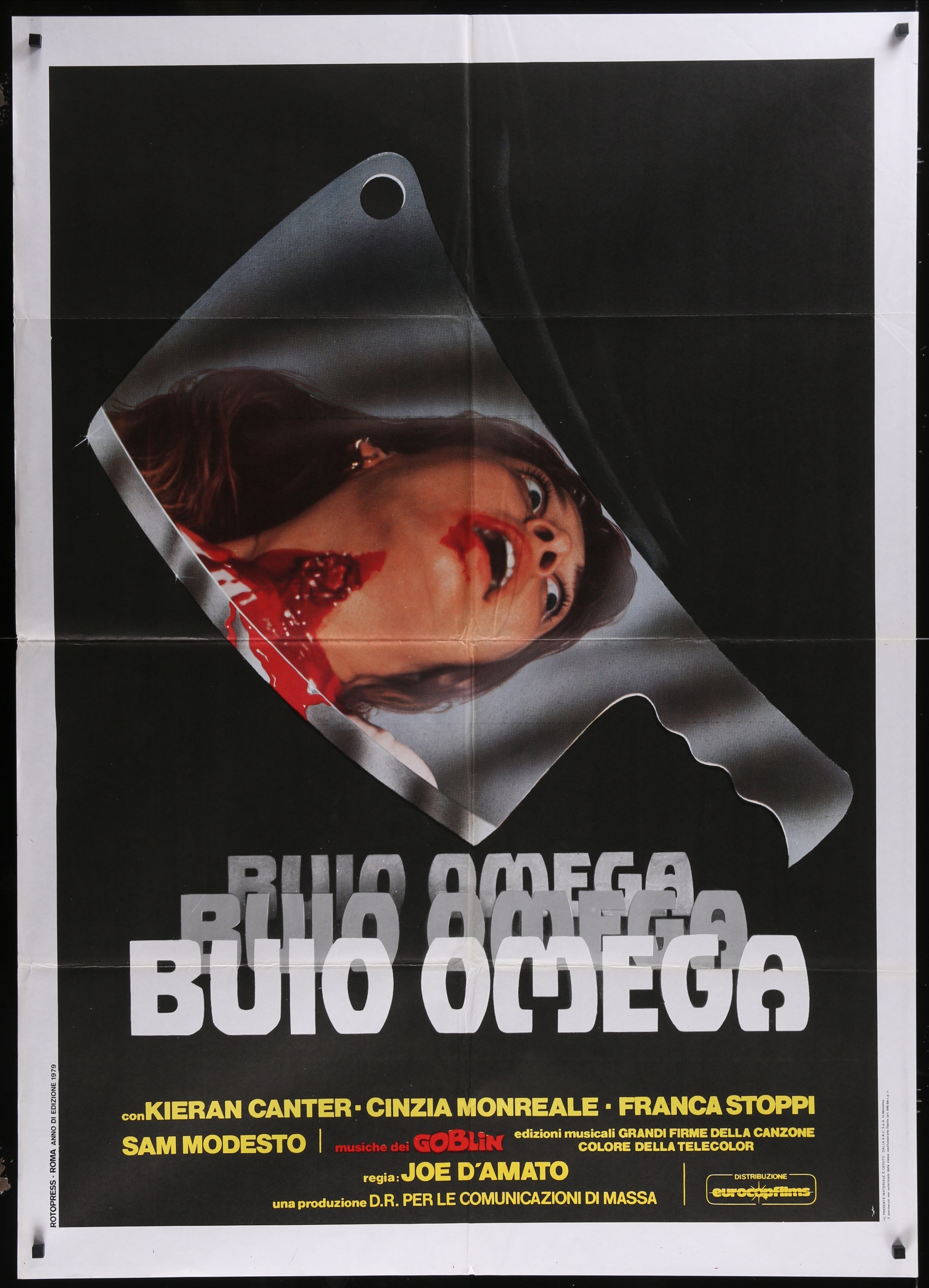 Buried Alive (1979) Original Italian One Panel Movie Poster