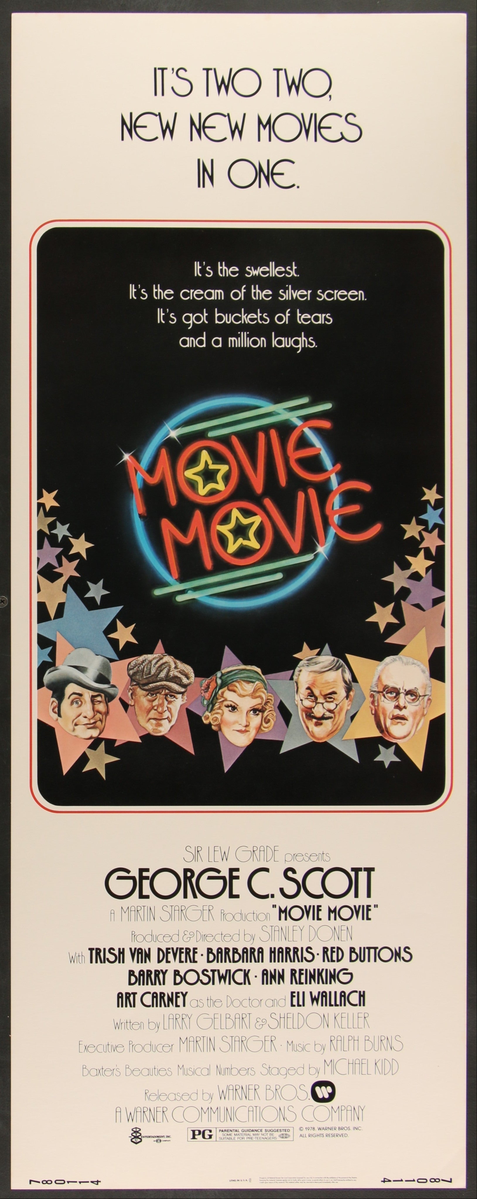 Movie Movie (1978) Original US Insert Movie Poster
