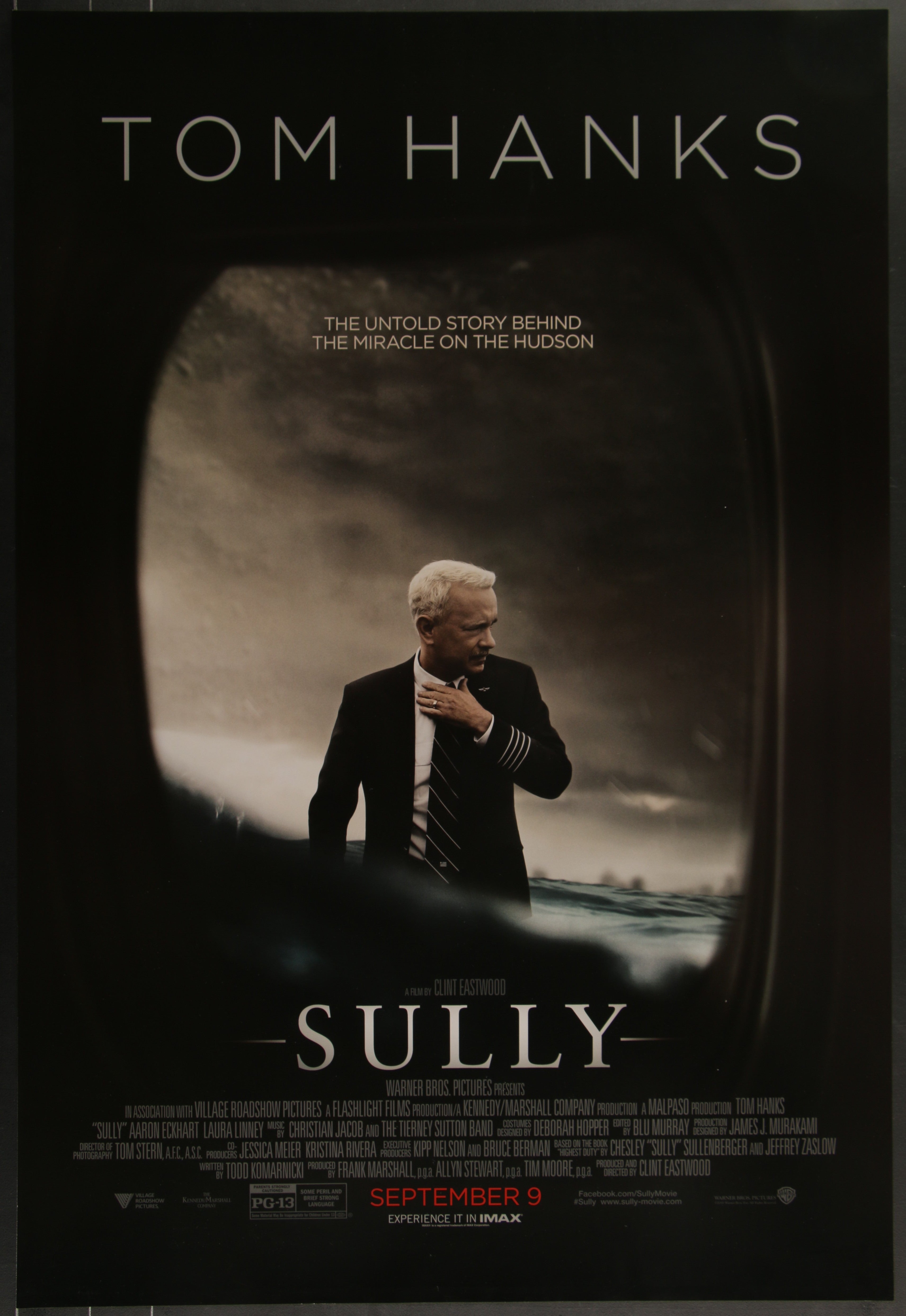Sully (2016) Original US One Sheet Movie Poster