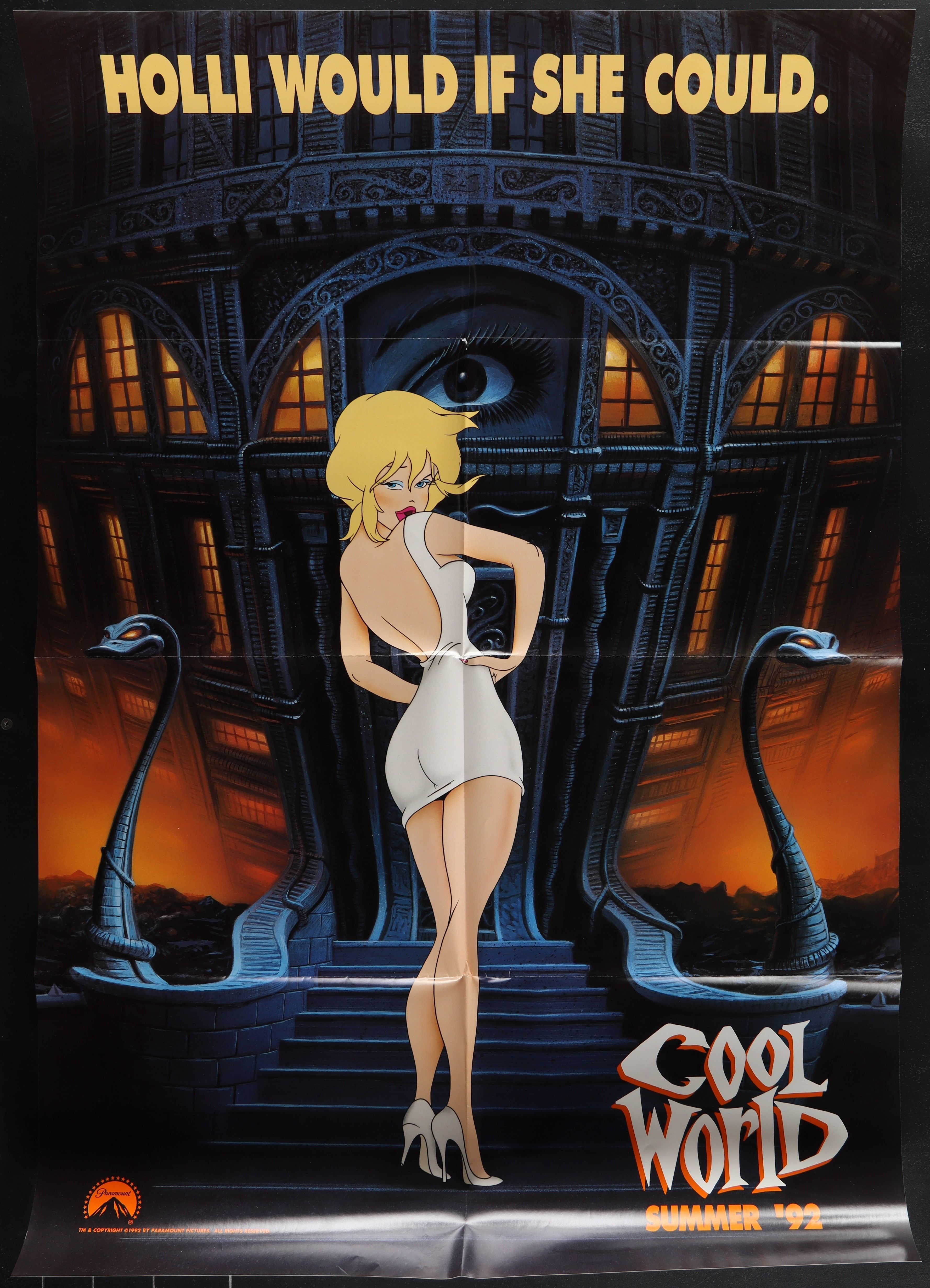 Cool World (1992) Original US One Sheet Cinema Poster
