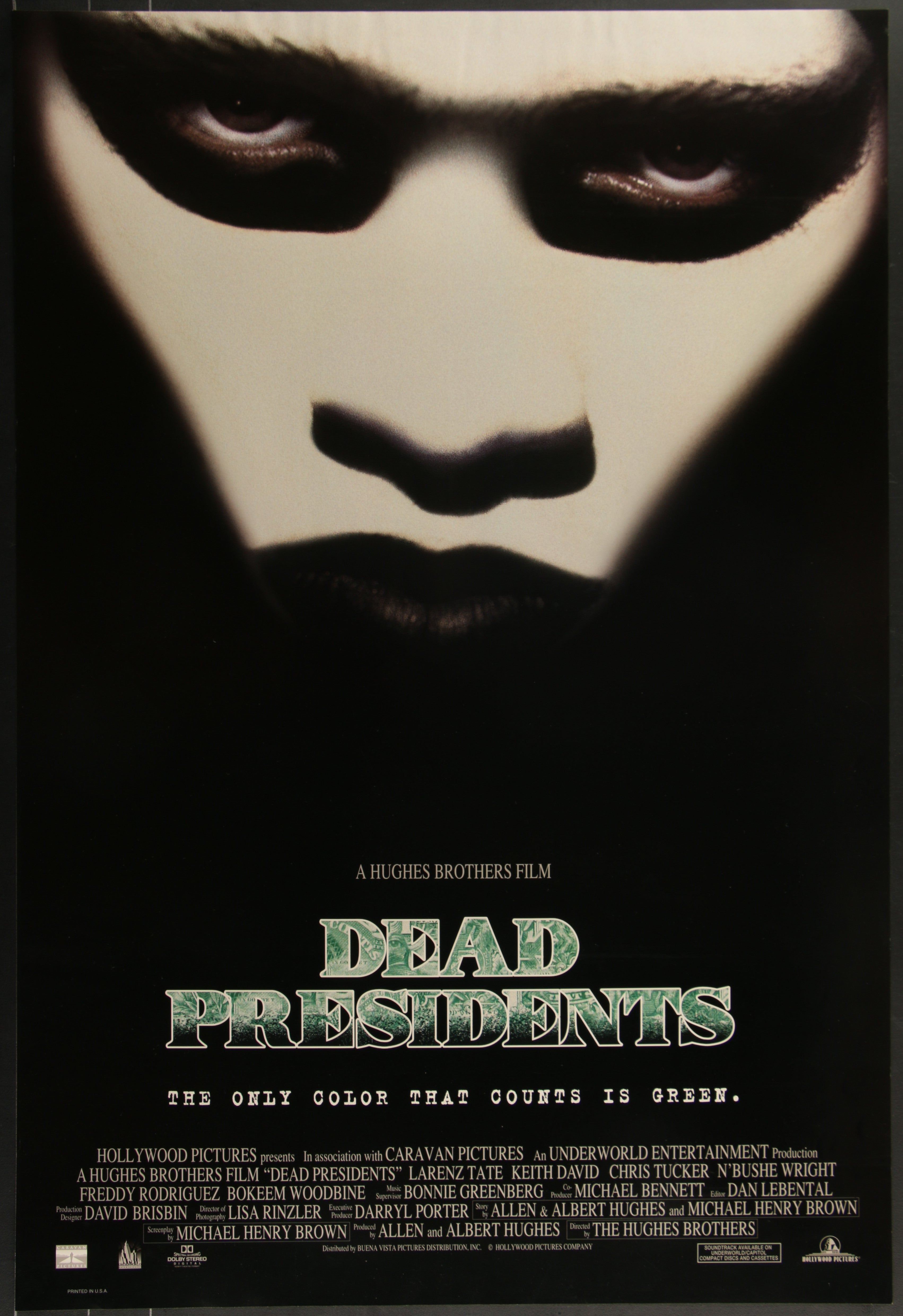Dead Presidents (1995) Original US One Sheet Movie Poster