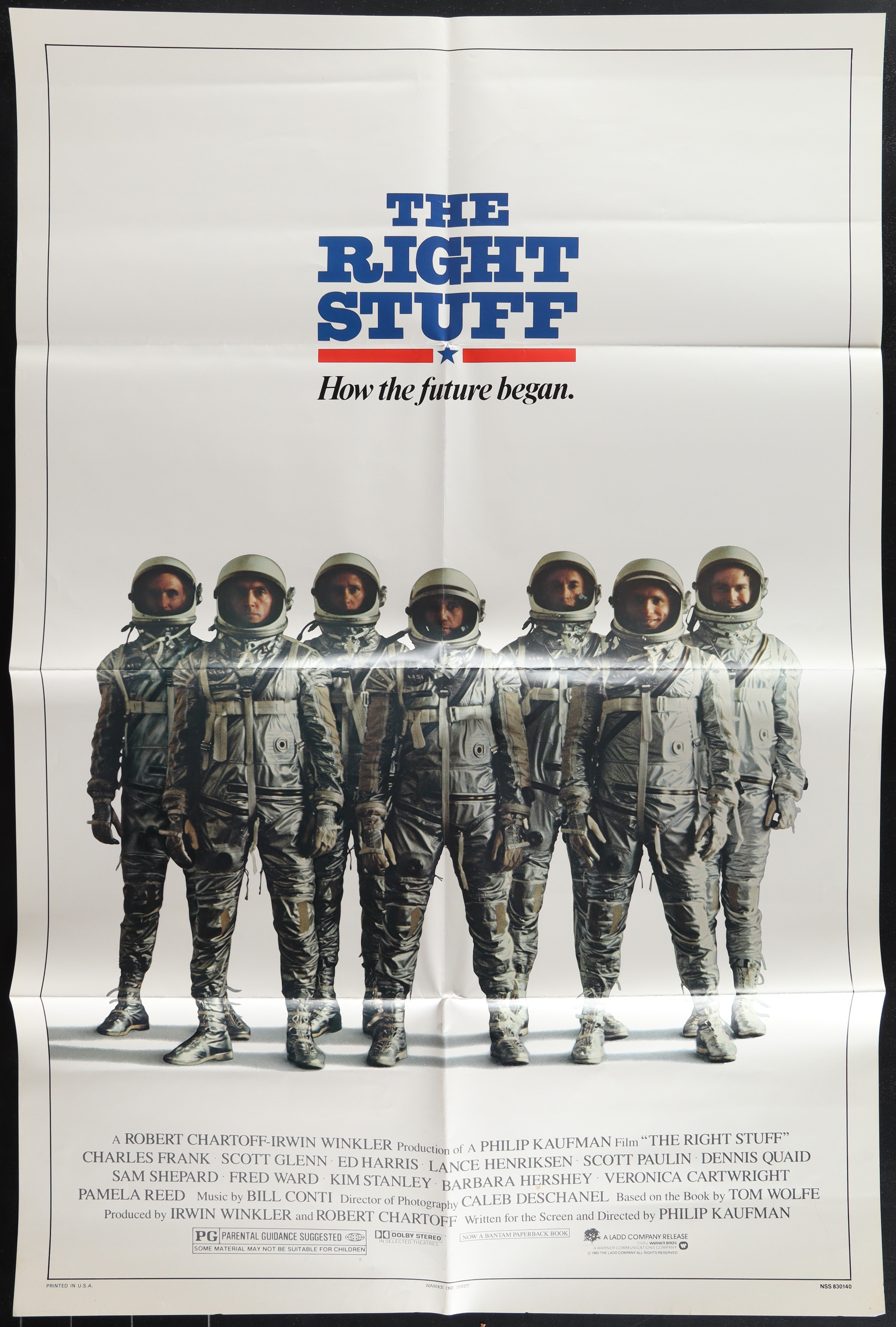 The Right Stuff (1983) Original US One Sheet Movie Poster