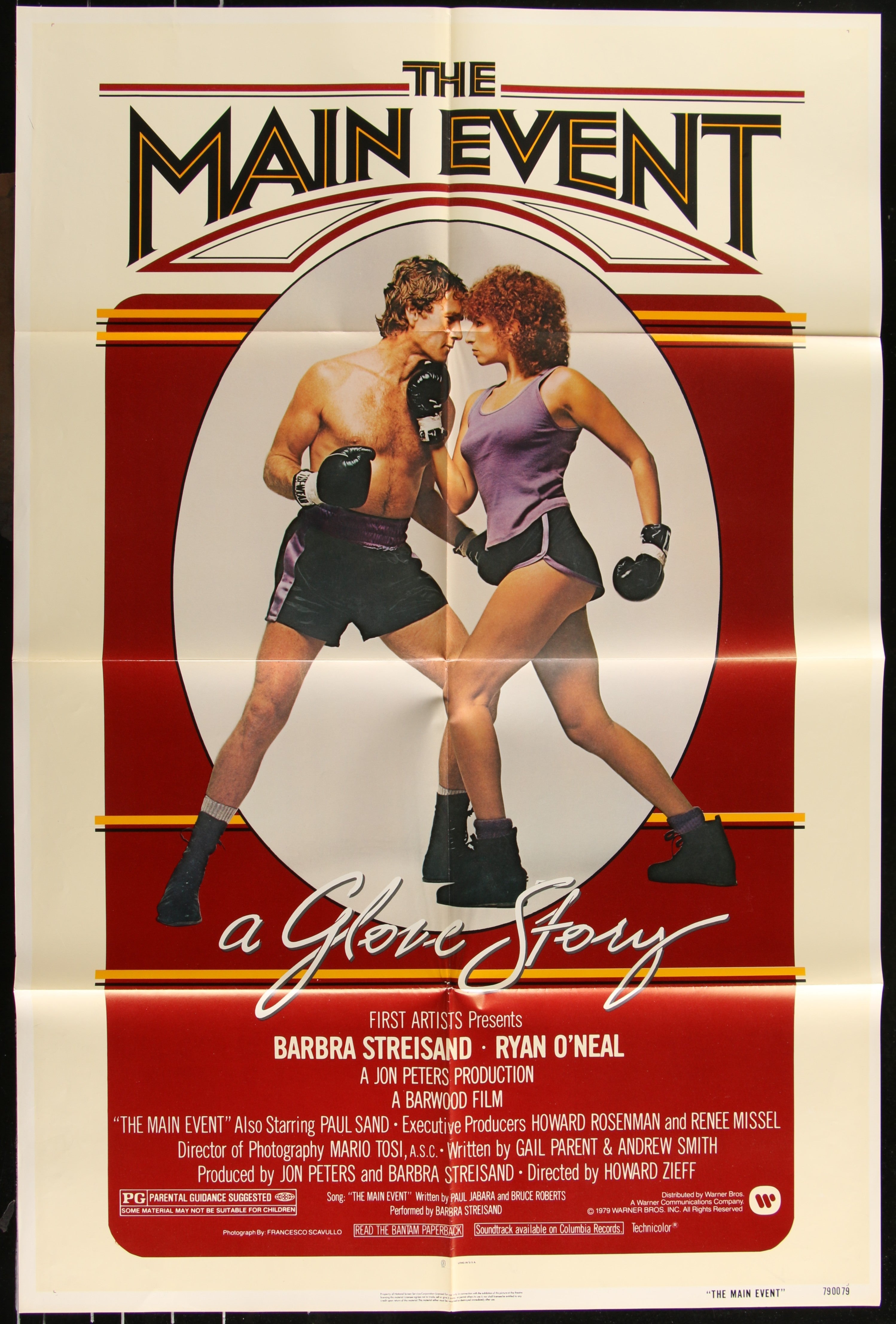 The Main Event (1979) Original US One Sheet Movie Poster