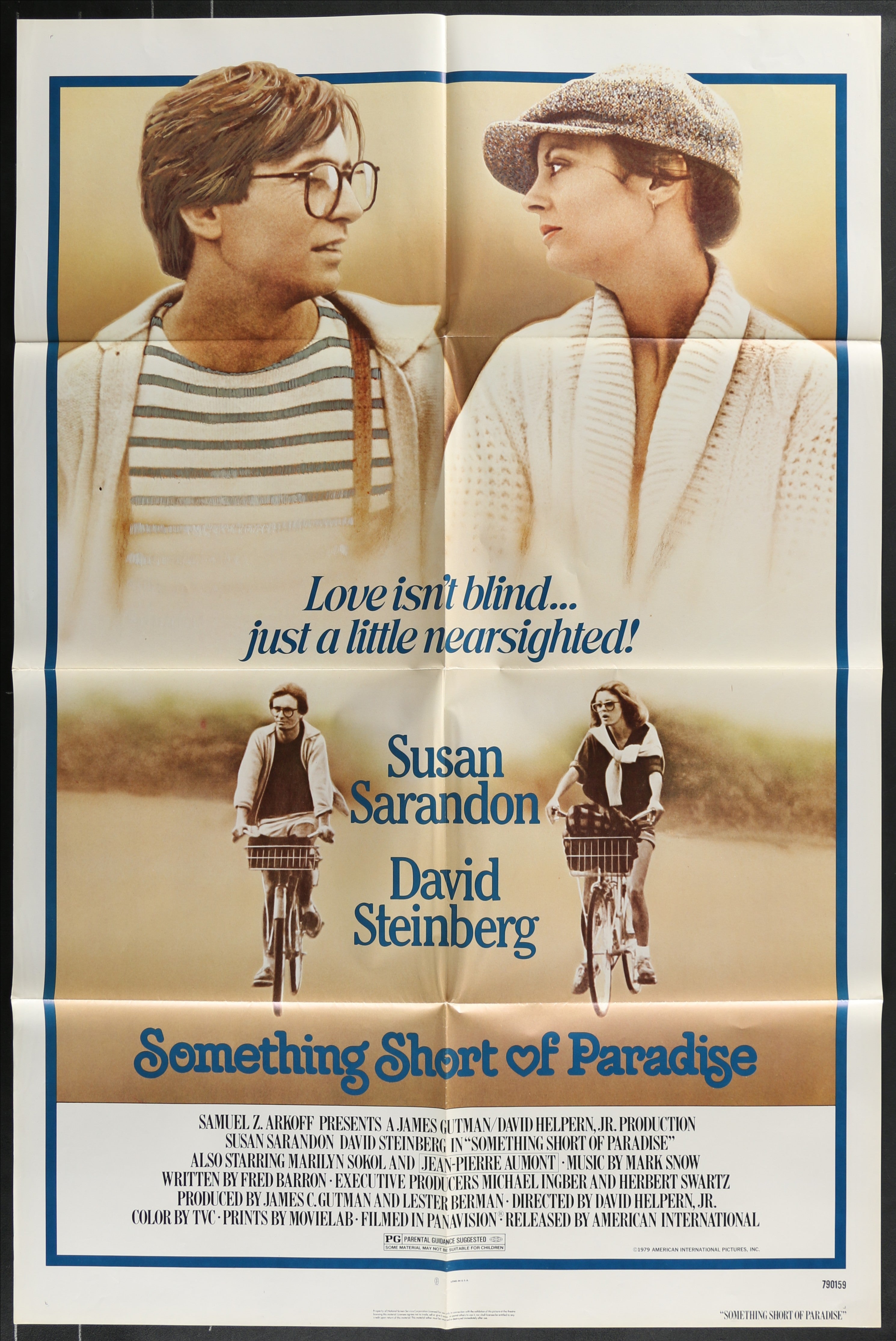 Something Short Of Paradise (1979) Original US One Sheet Movie Poster
