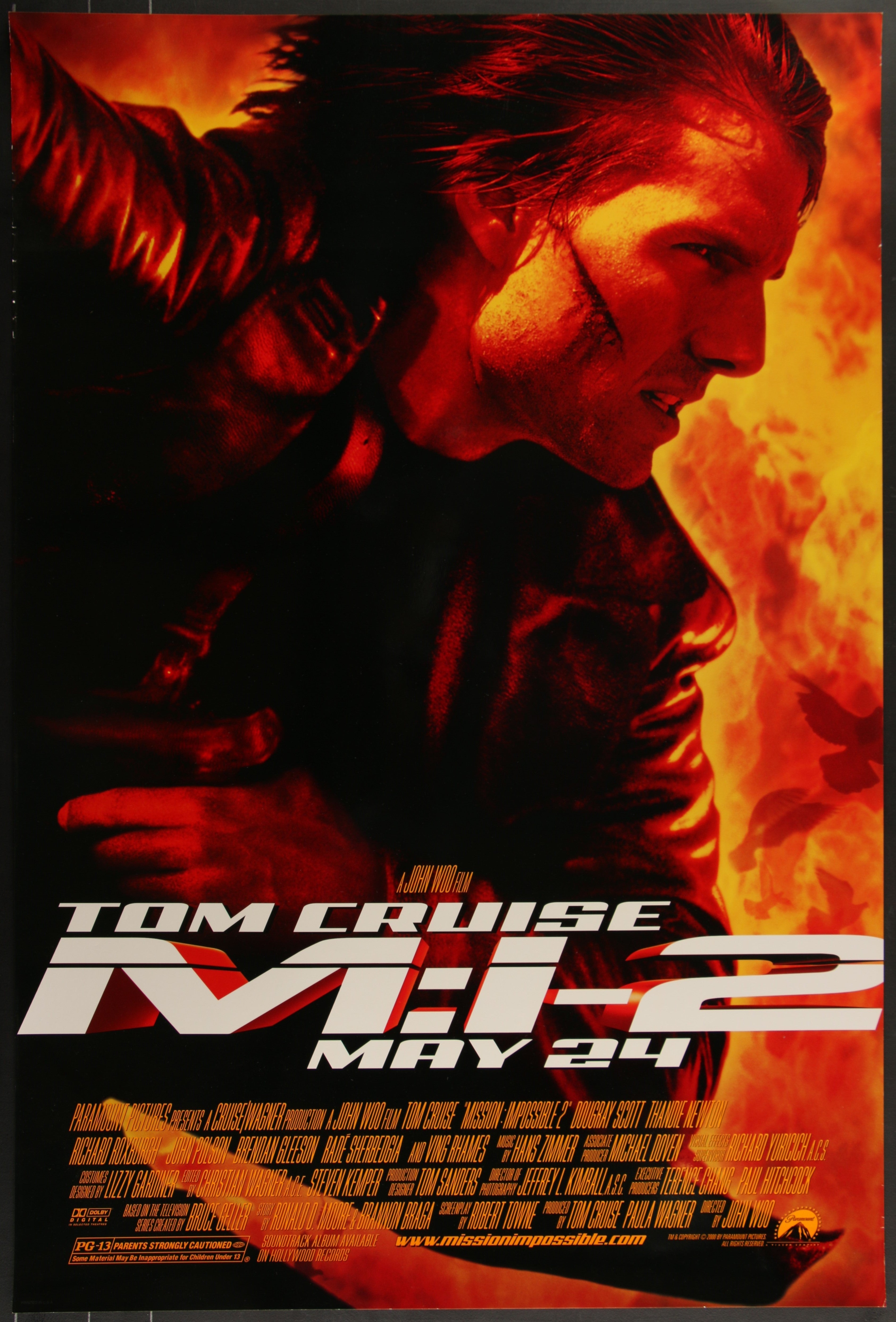 Mission Impossible 2 (2000) Original US One Sheet Movie Poster