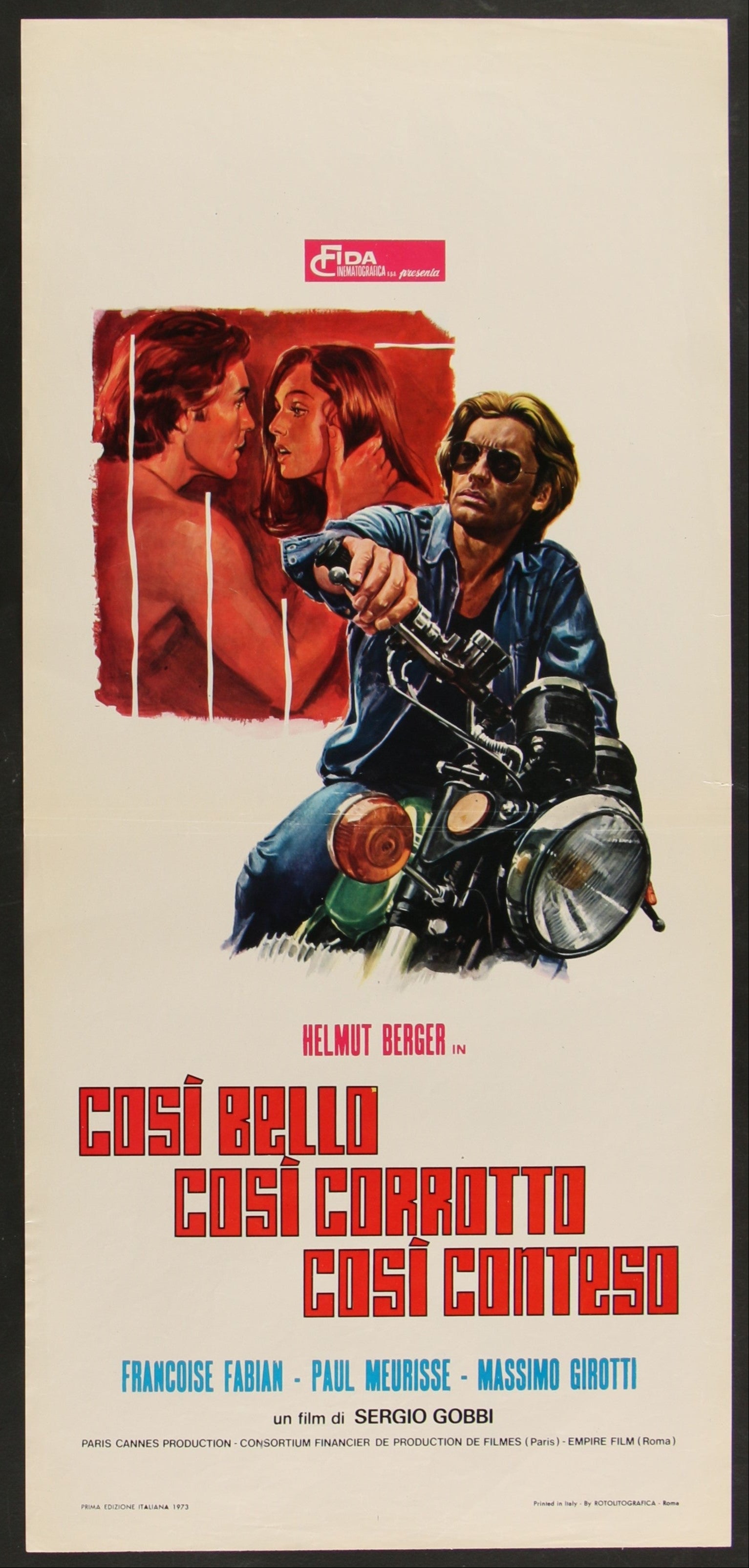 The Voracious Ones (1973) Original Italian Locandina Movie Poster