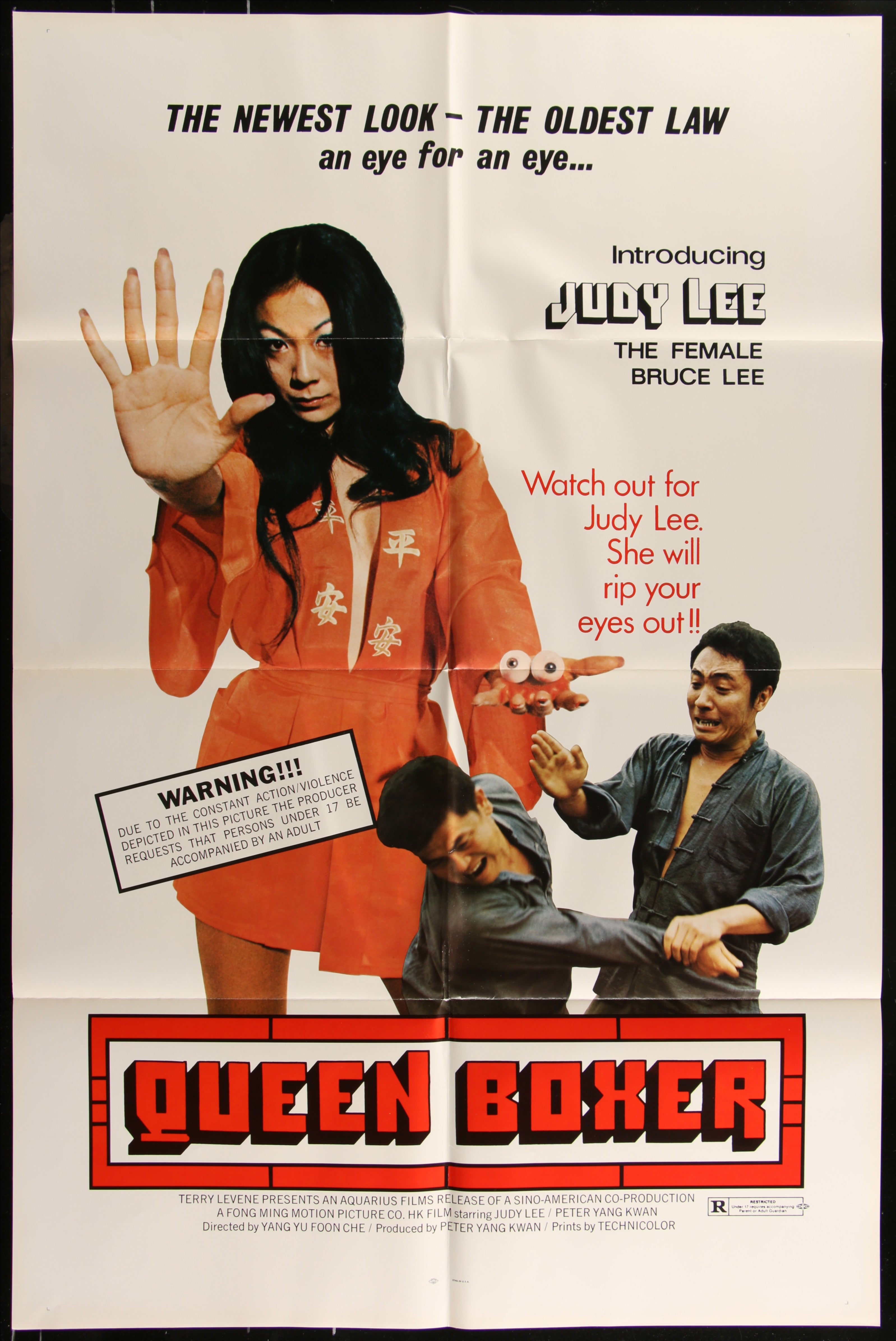 Queen Boxer (1974) Original US One Sheet Movie Poster