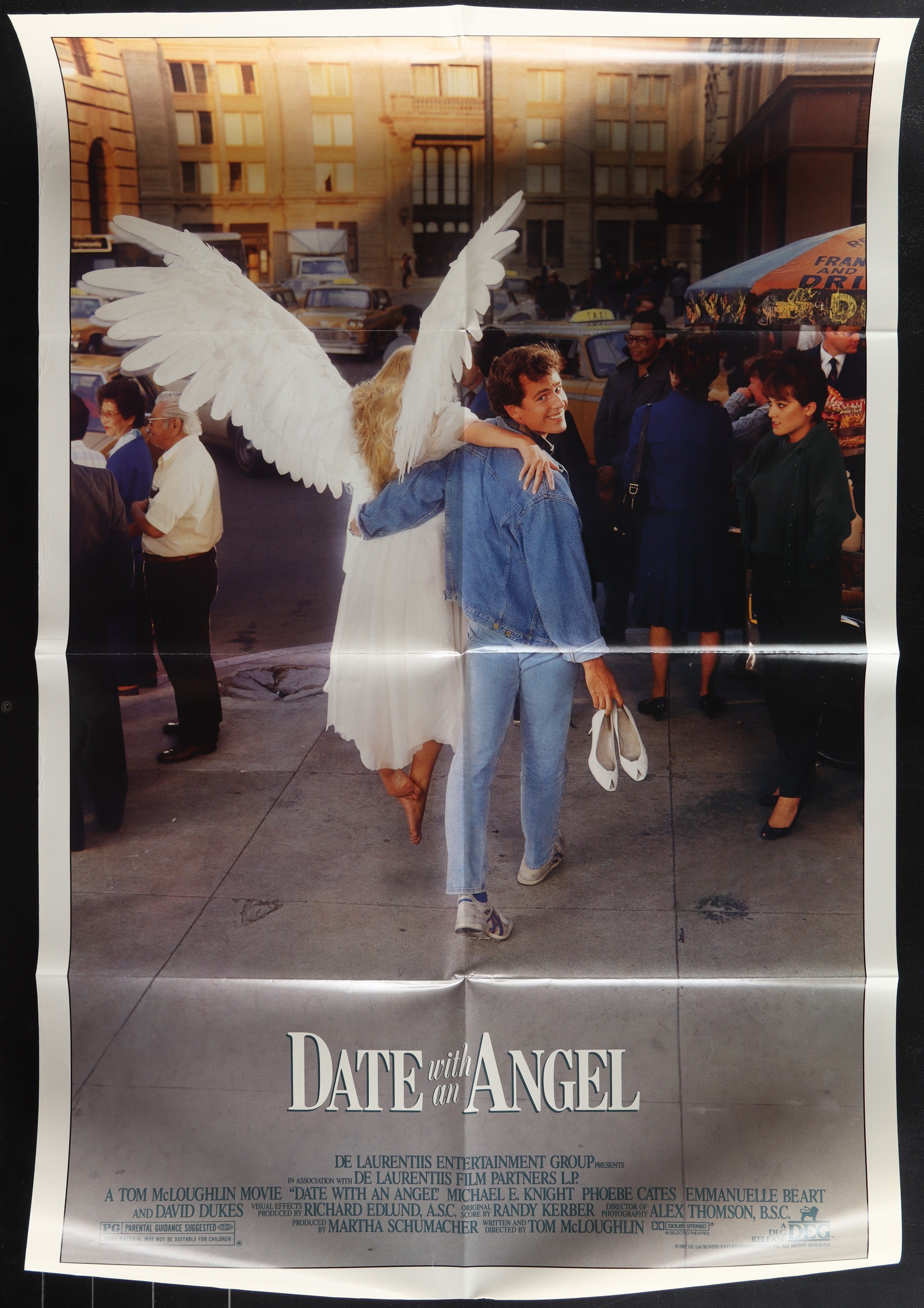 Date With An Angel (1987) Original US One Sheet Movie Poster
