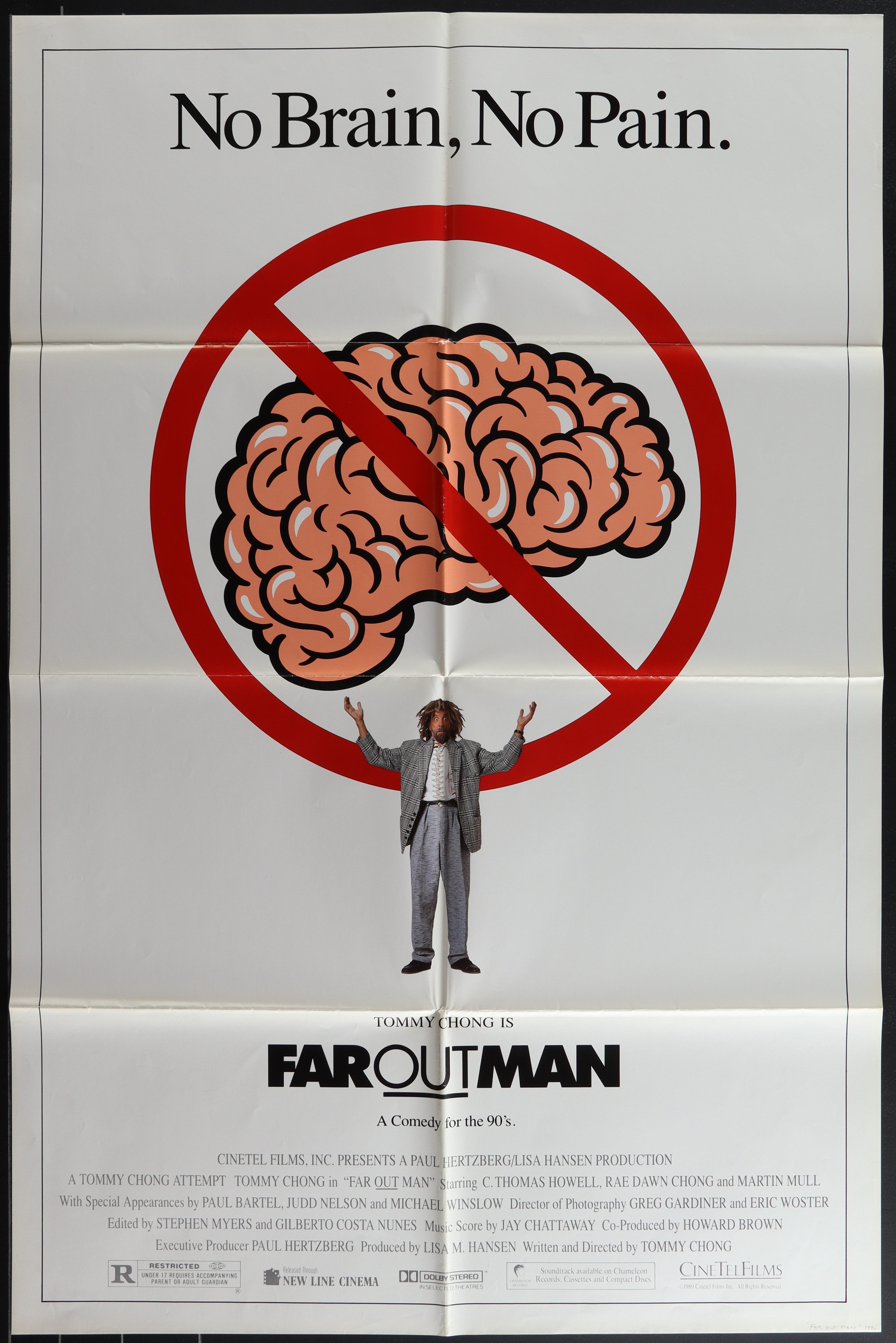 Far Out Man (1990) Original US One Sheet Movie Poster