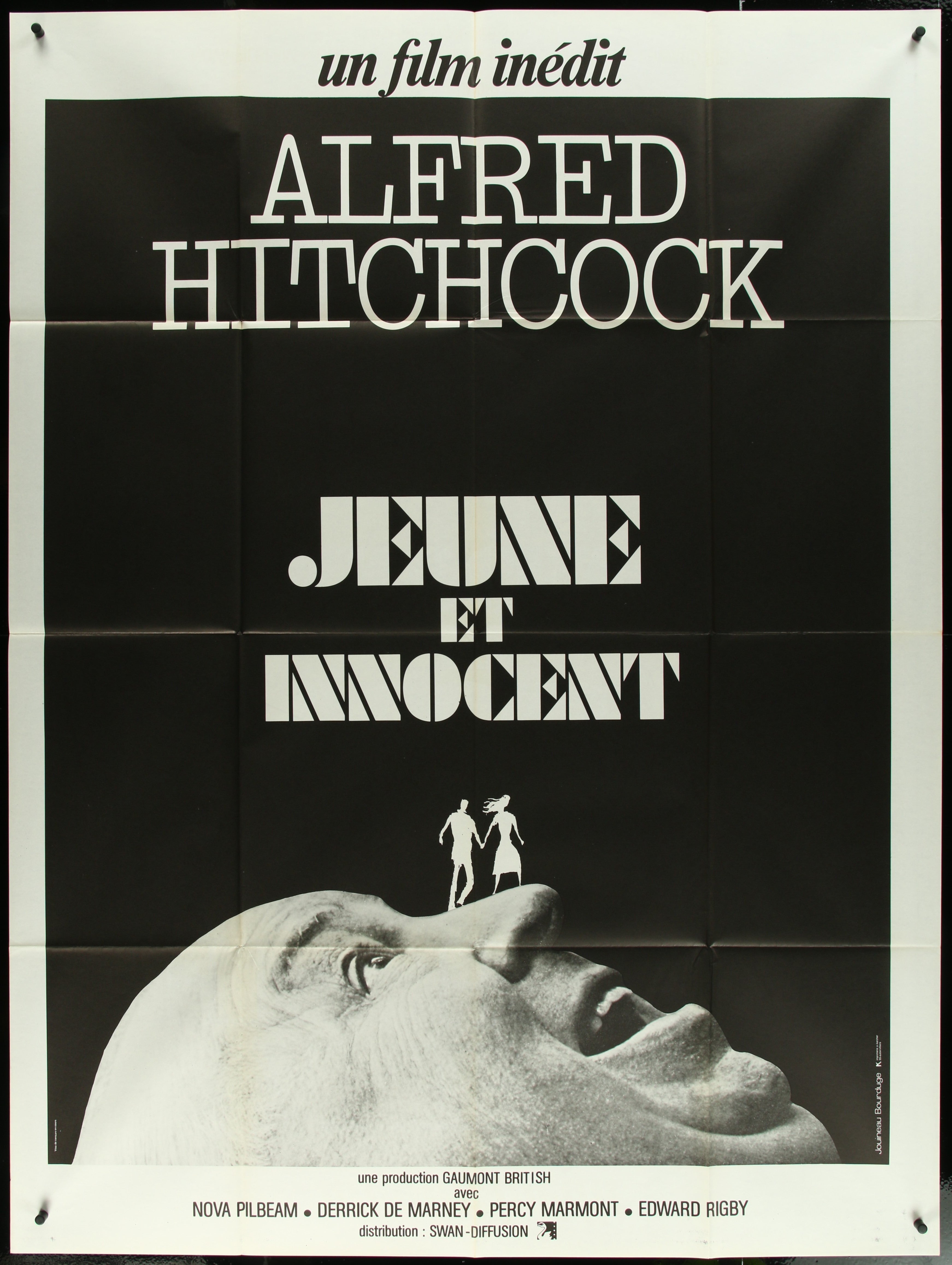 Young And Innocent (1978 RR) Original French One Panel Movie Poster