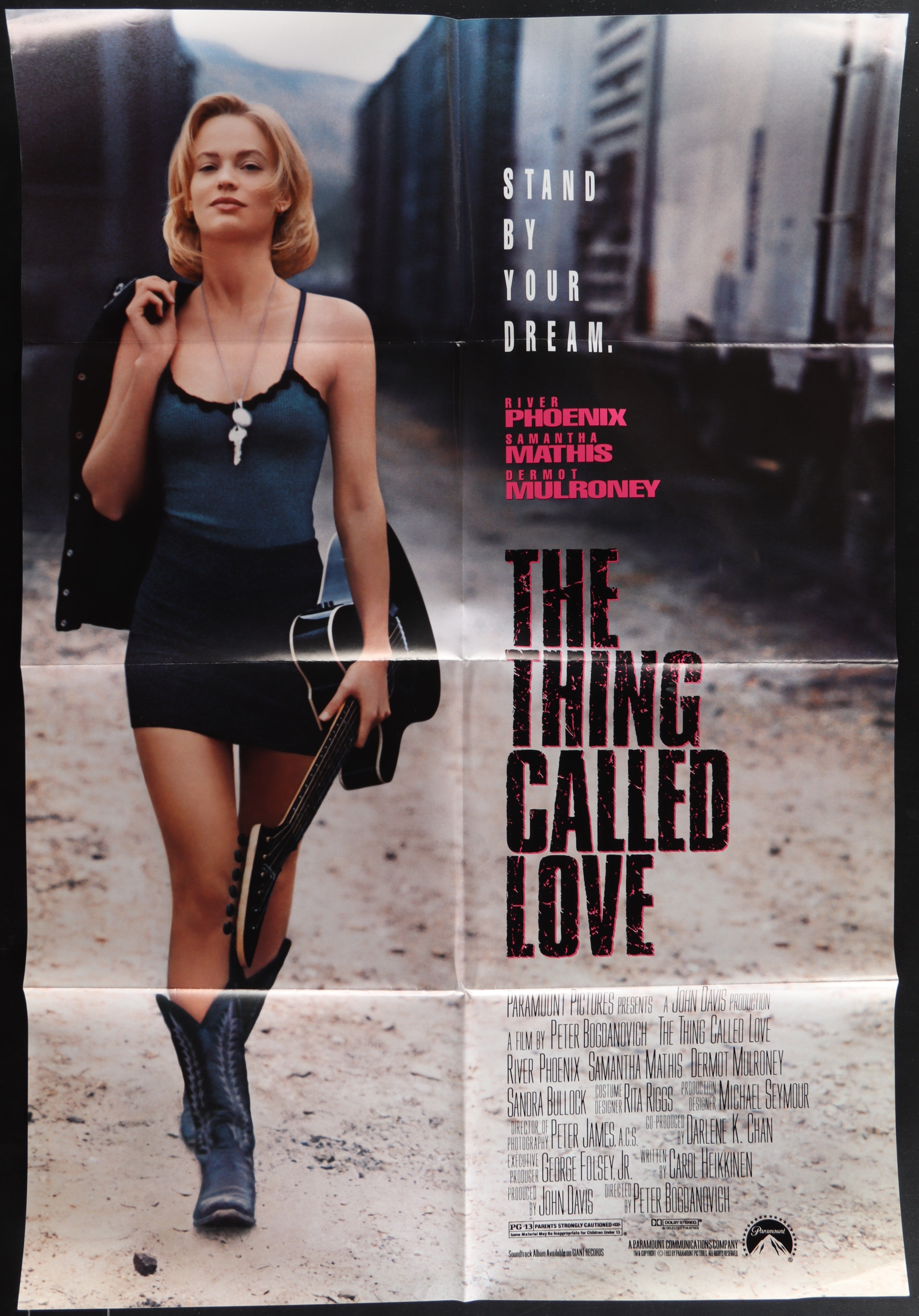The Thing Called Love (1993) Original US One Sheet Movie Poster