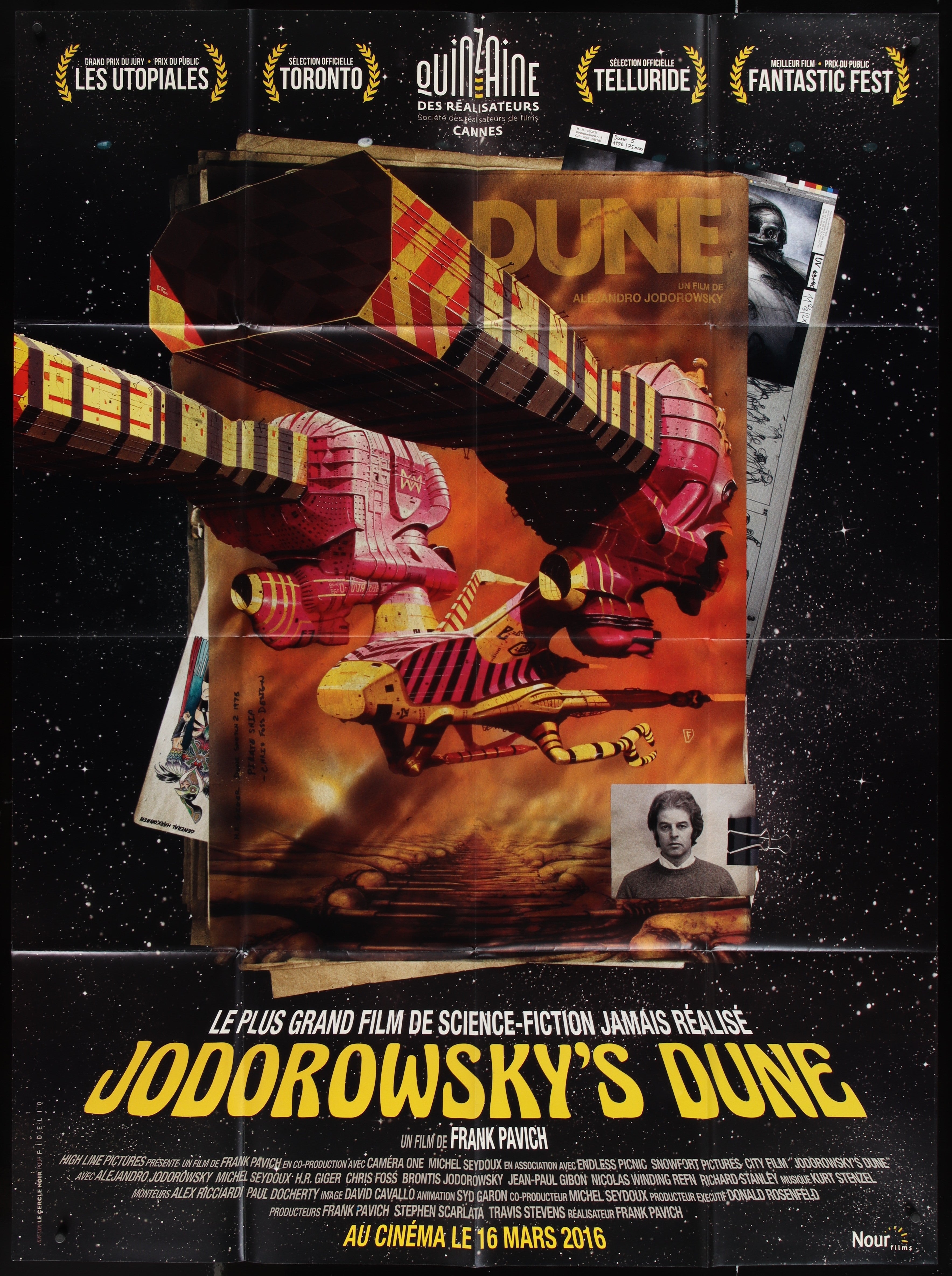Jodorowsky's Dune (2013) Original French One Panel Movie Poster