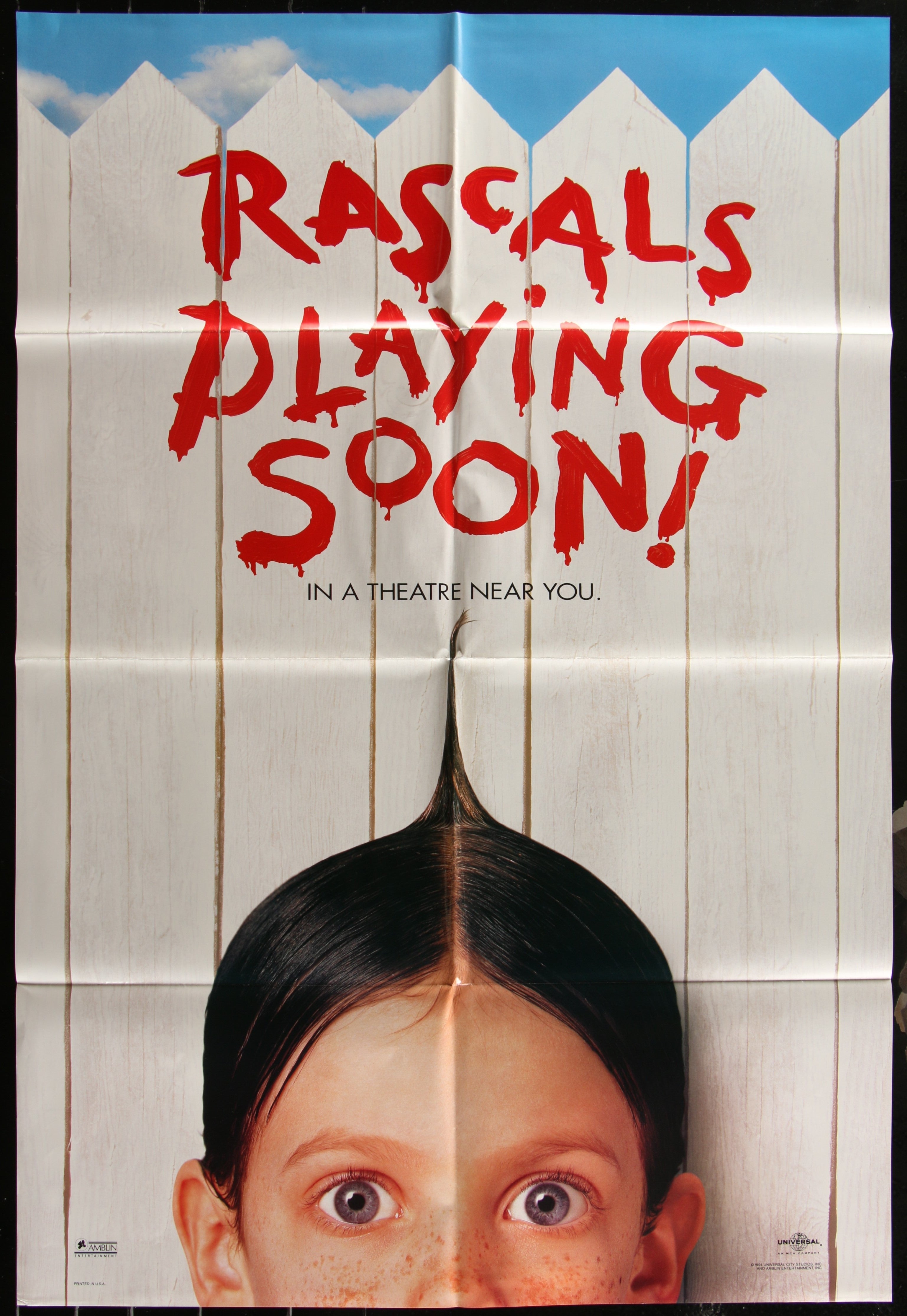 The Little Rascals (1994) Original US One Sheet Movie Poster