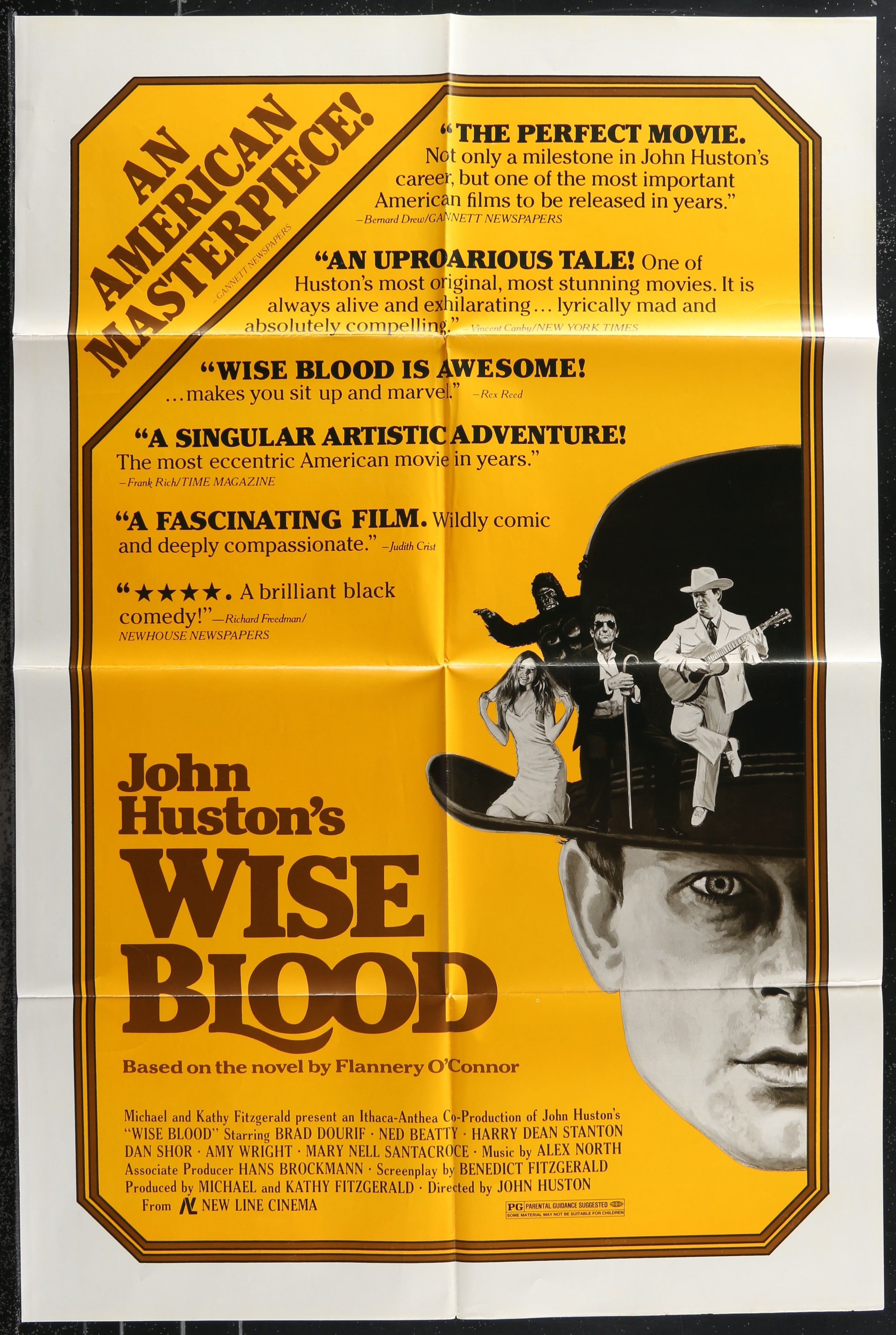Wise Blood (1979) Original US One Sheet Movie Poster