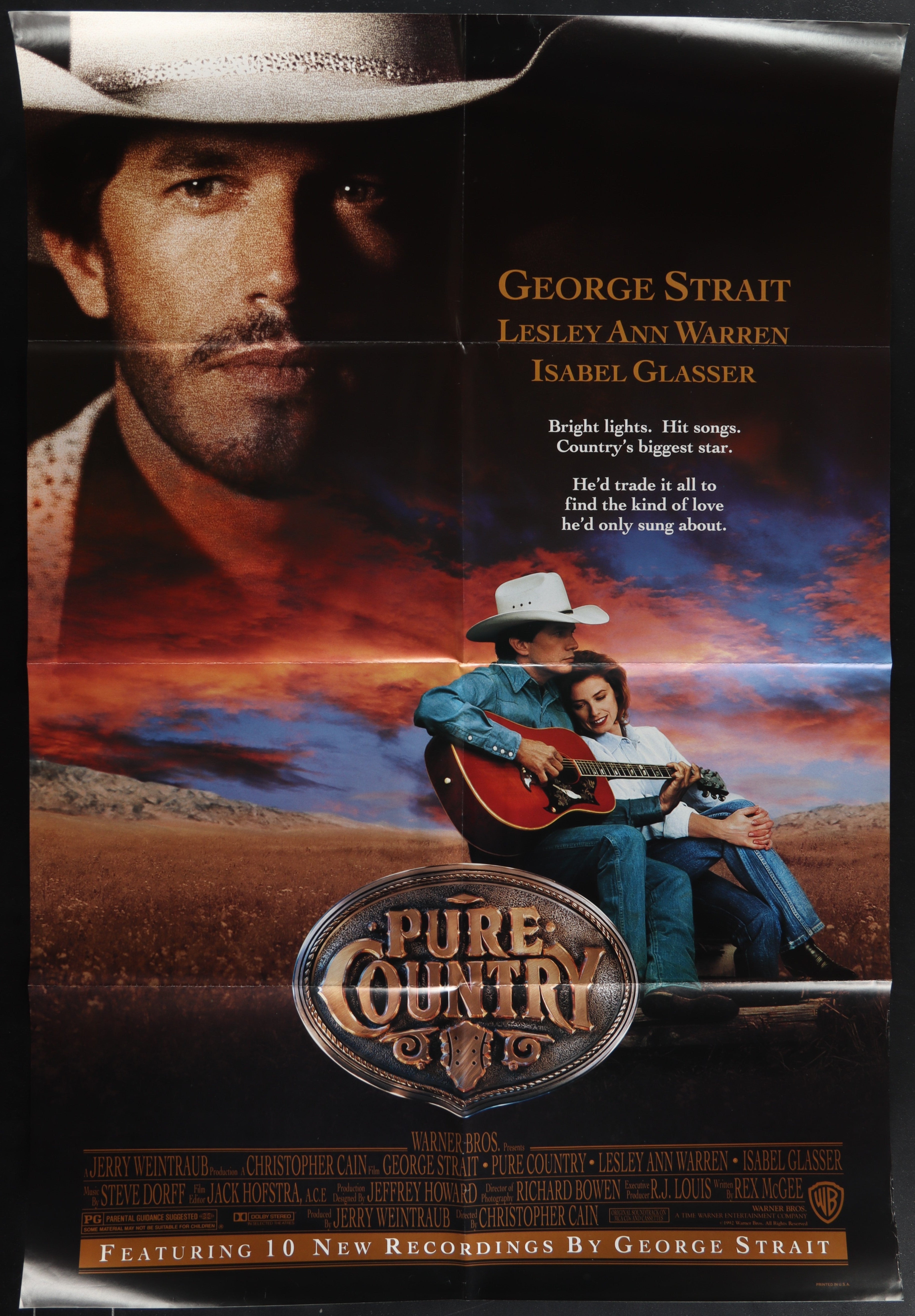 Pure Country (1992) Original US One Sheet Movie Poster