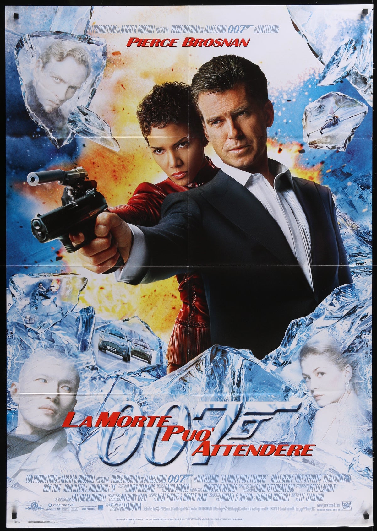 Die Another Day (2002) Original Italian One Panel Movie Poster ...