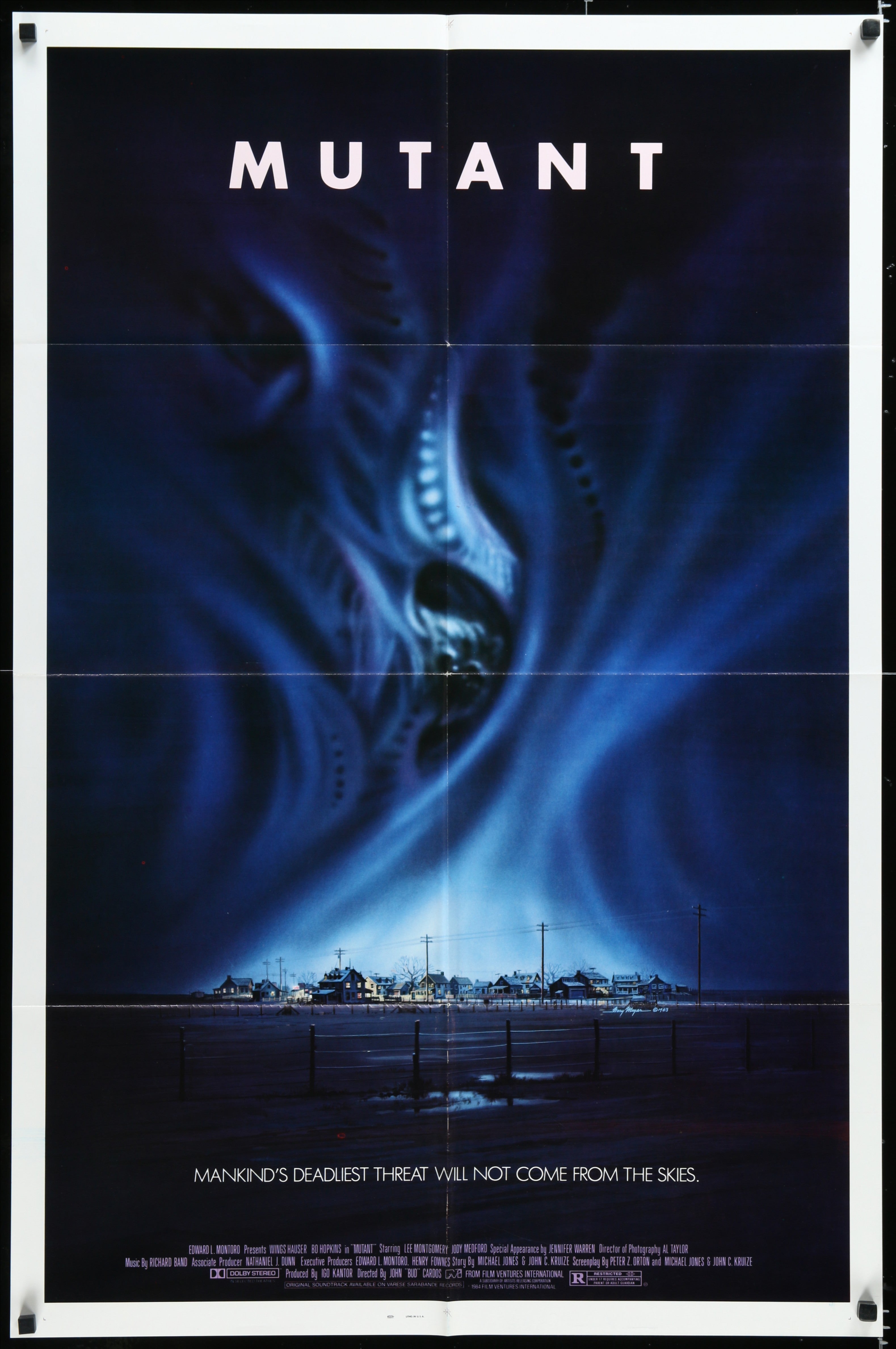 Mutant (1985) Original US One Sheet Movie Poster