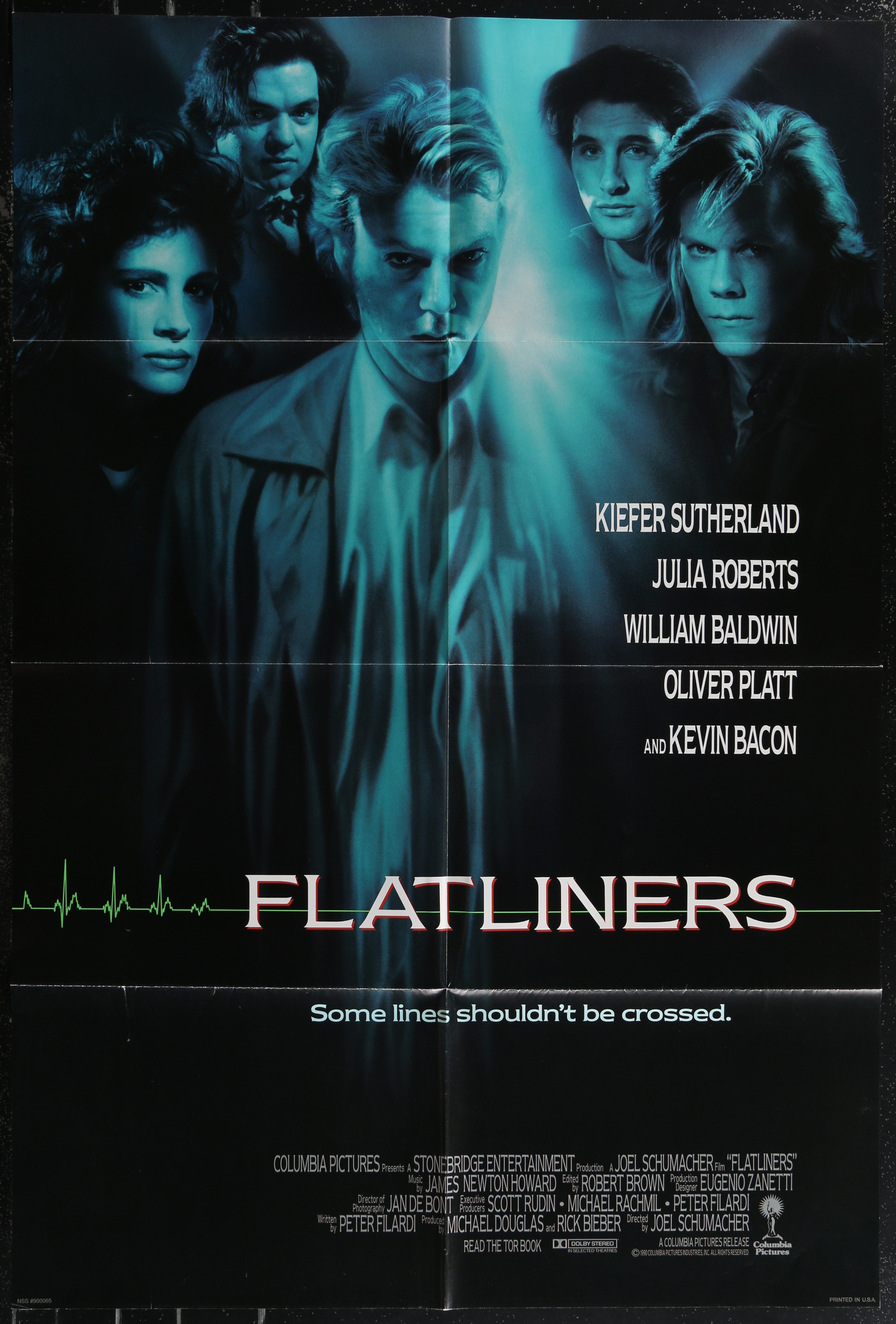 Flatliners (1990) Original US One Sheet Movie Poster