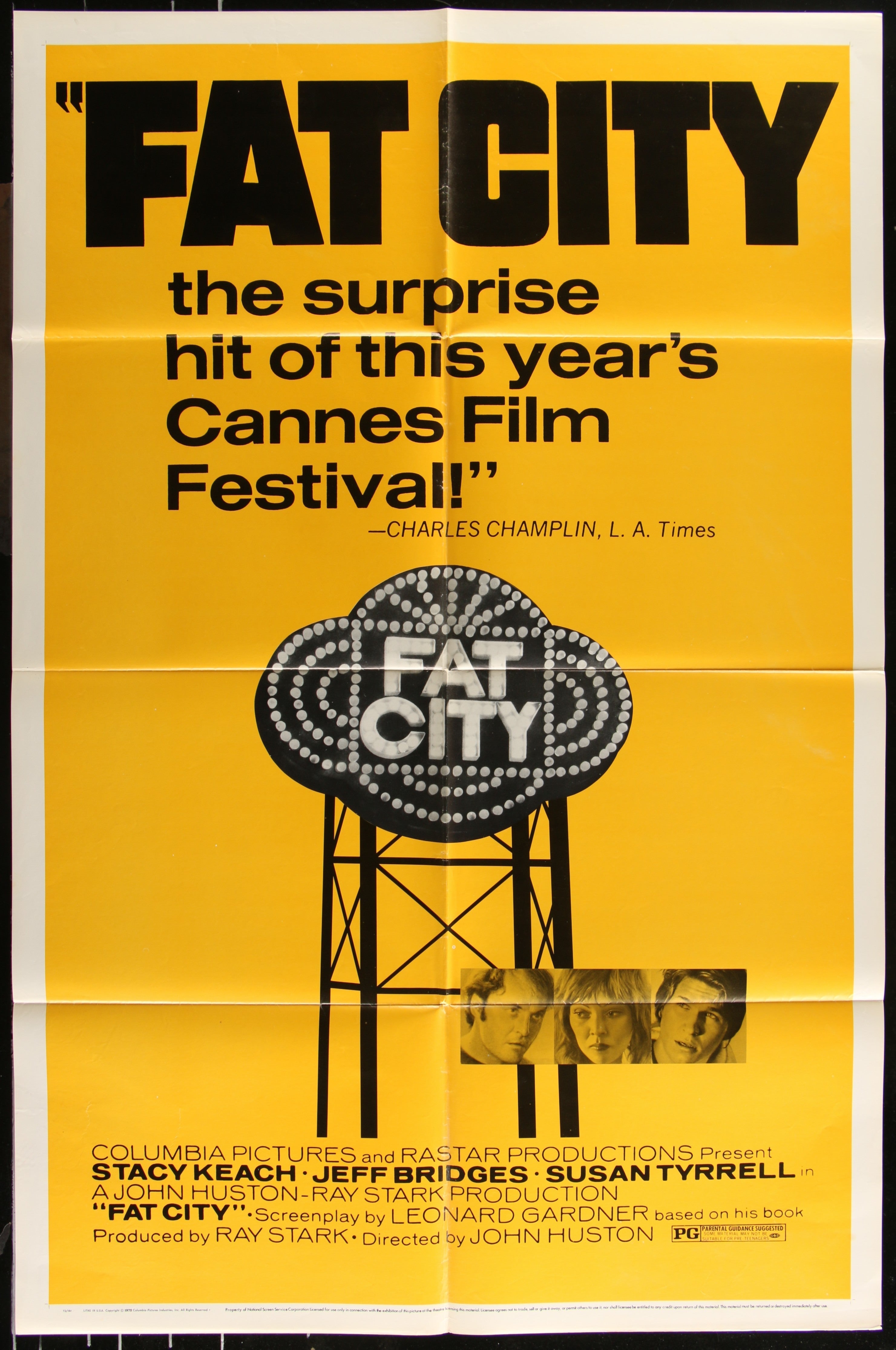 Fat City (1972) Original US One Sheet Movie Poster