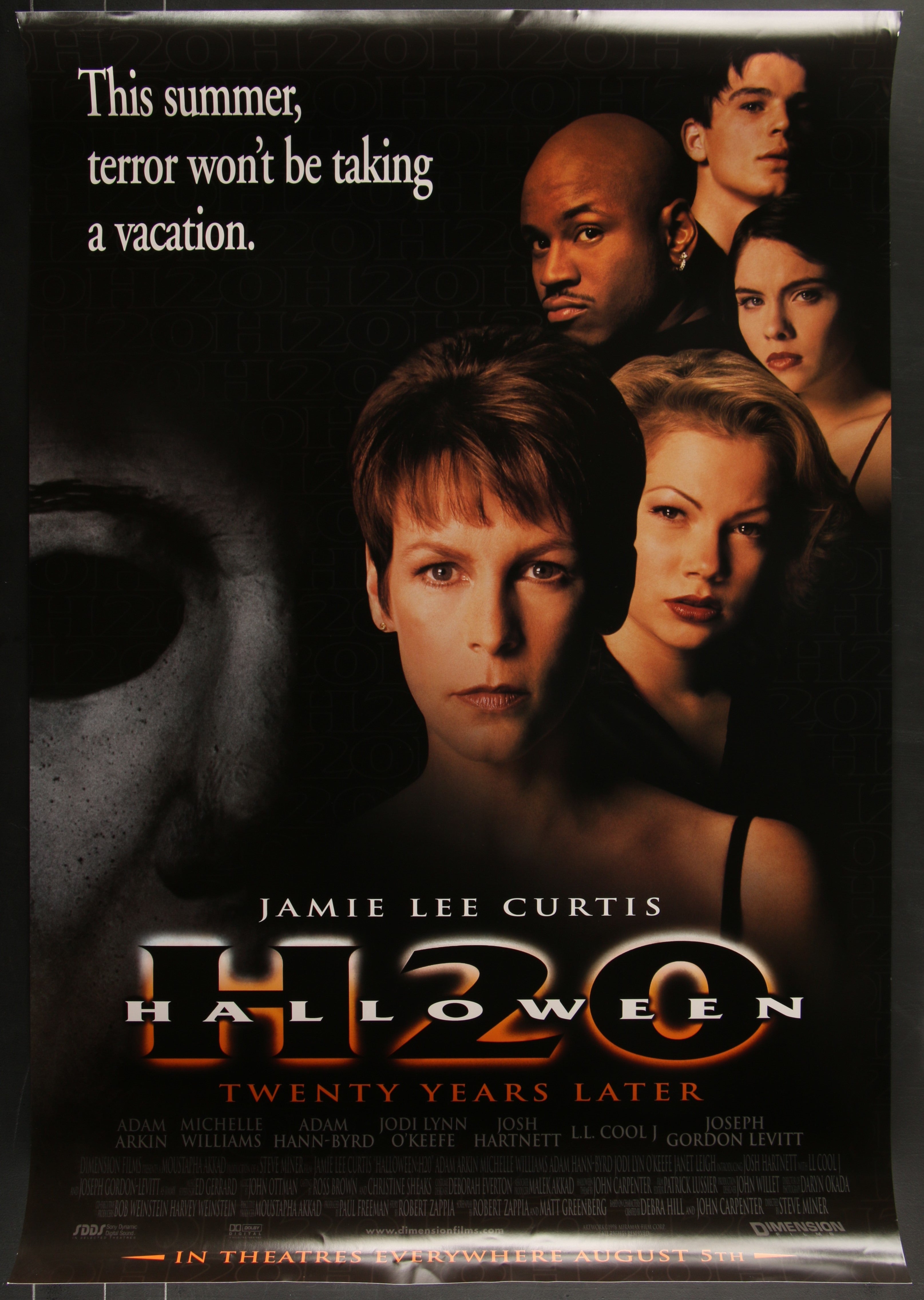 Halloween H20 (1998) Original US One Sheet Movie Poster