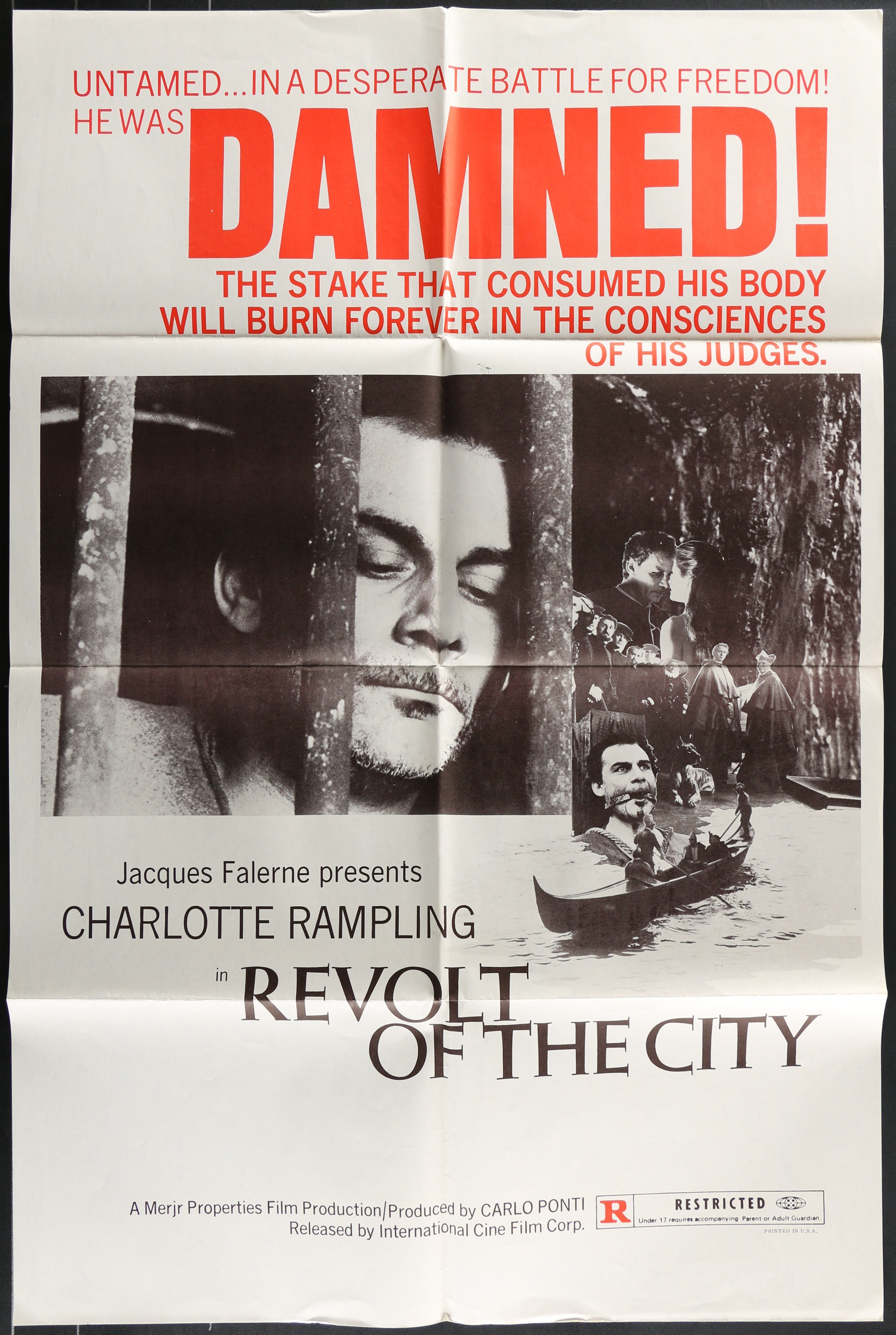 Revolt Of The City (1973) Original US One Sheet Movie Poster
