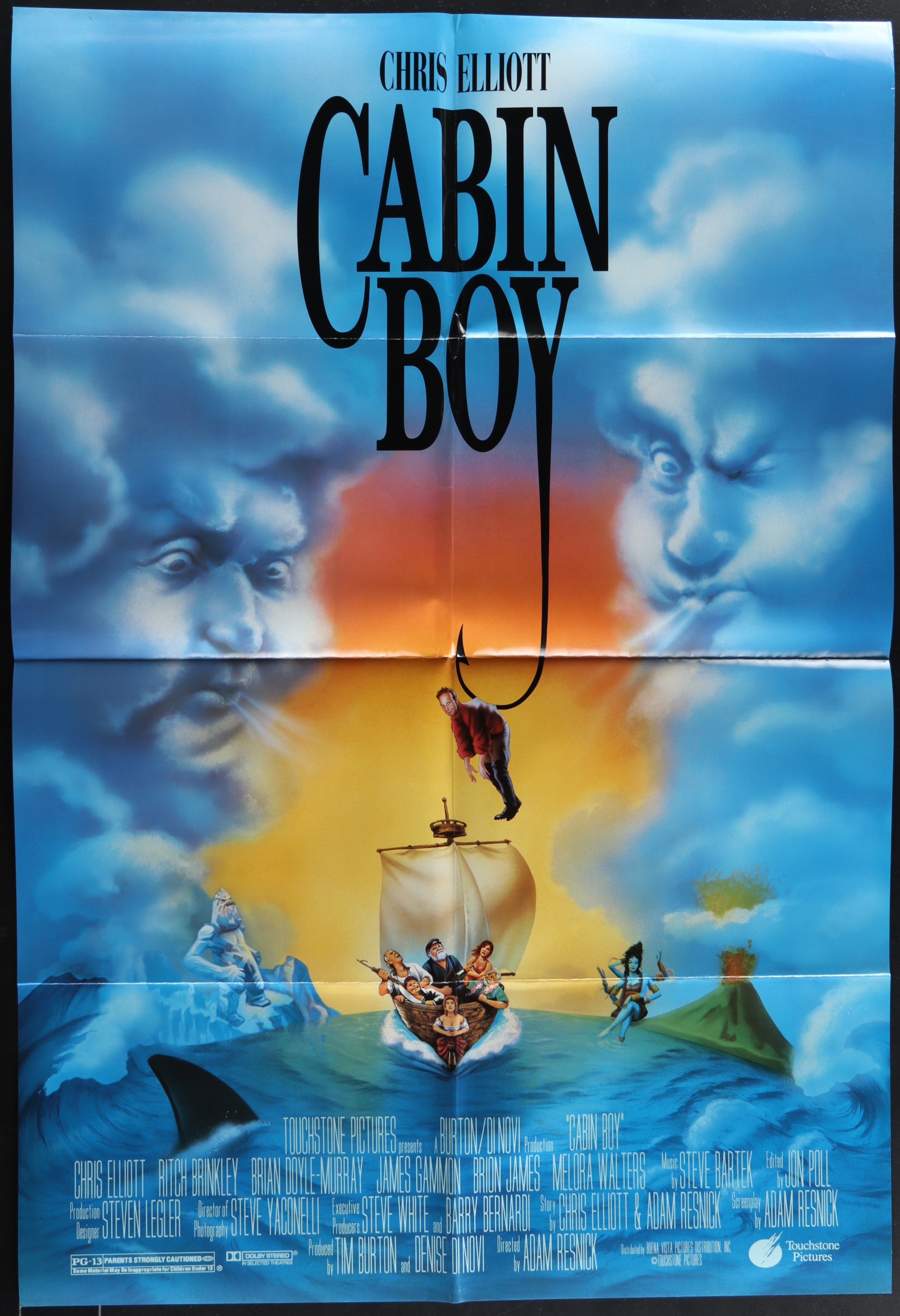 Cabin Boy (1994) Original US One Sheet Movie Poster