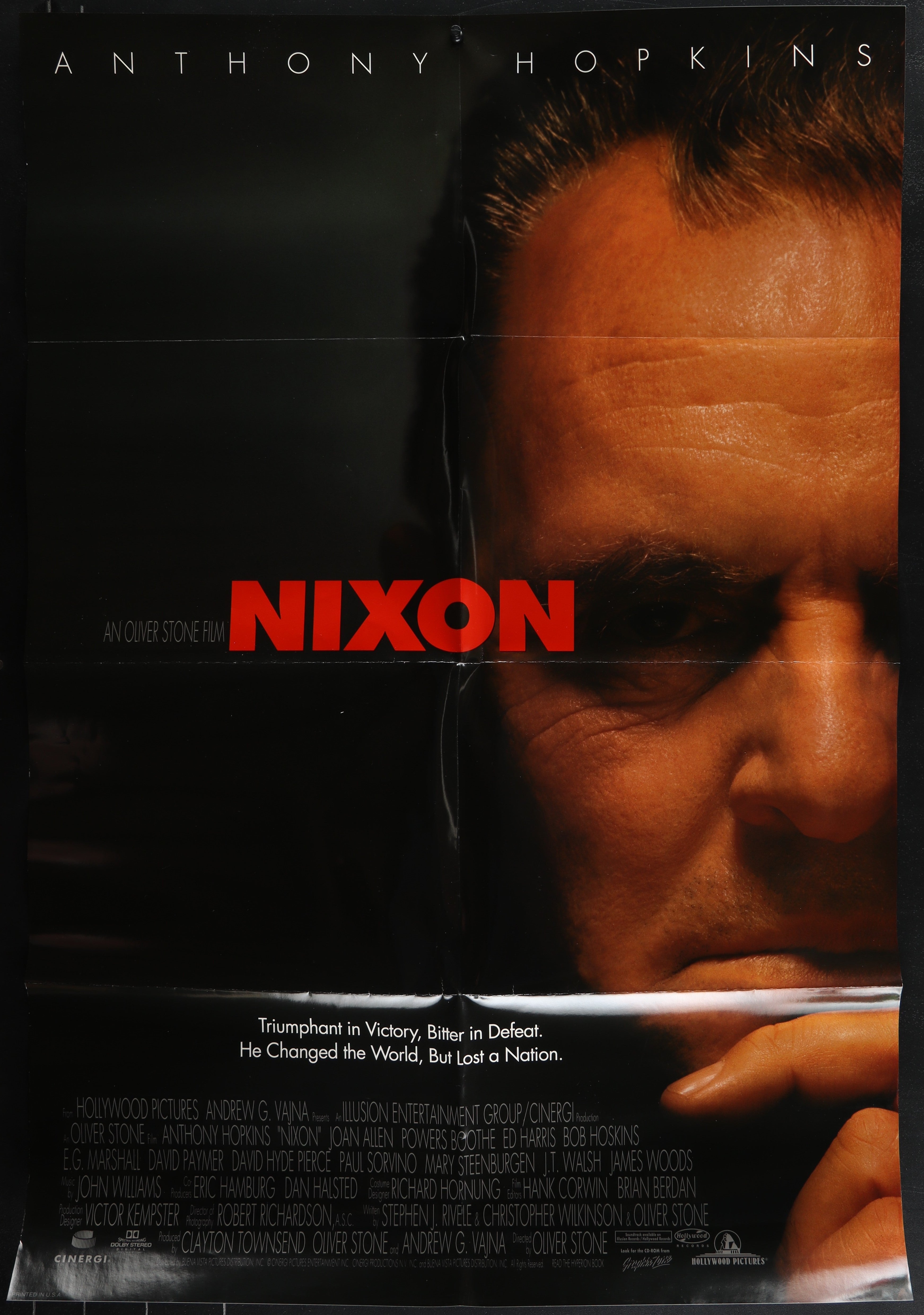 Nixon (1995) Original US One Sheet Movie Poster