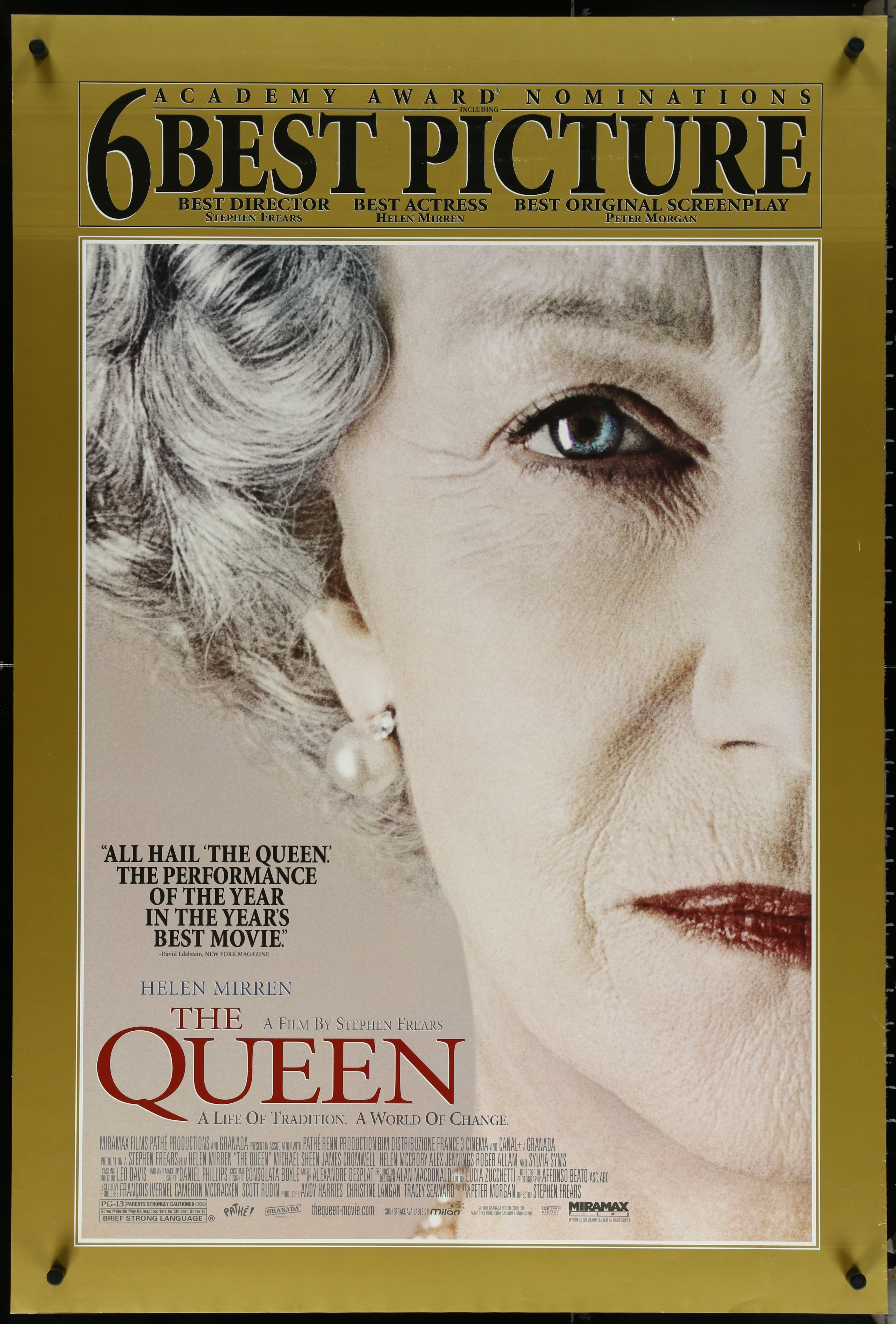 The Queen (2006) Original US One Sheet Movie Poster