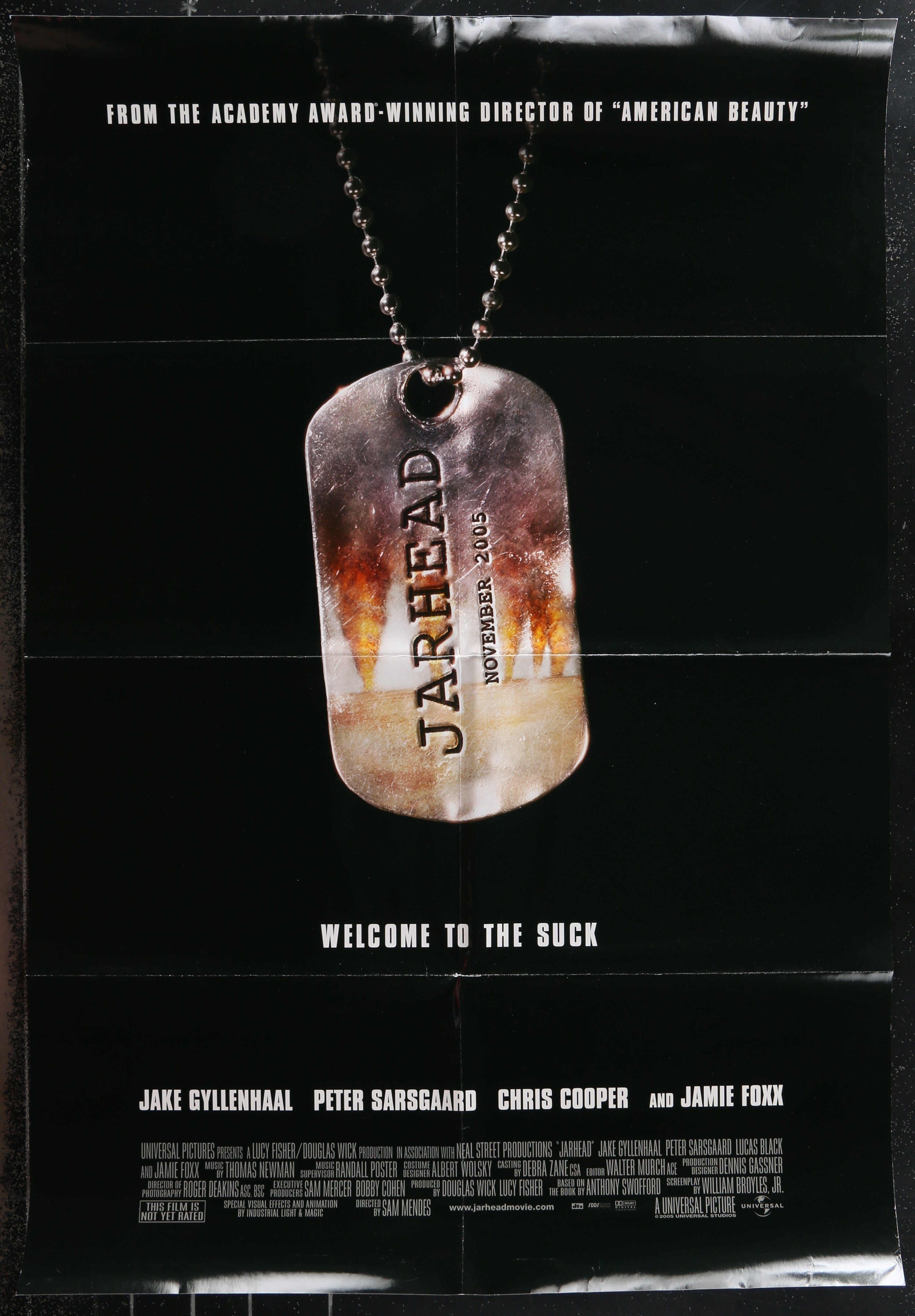 Jarhead (2005) Original US One Sheet Movie Poster